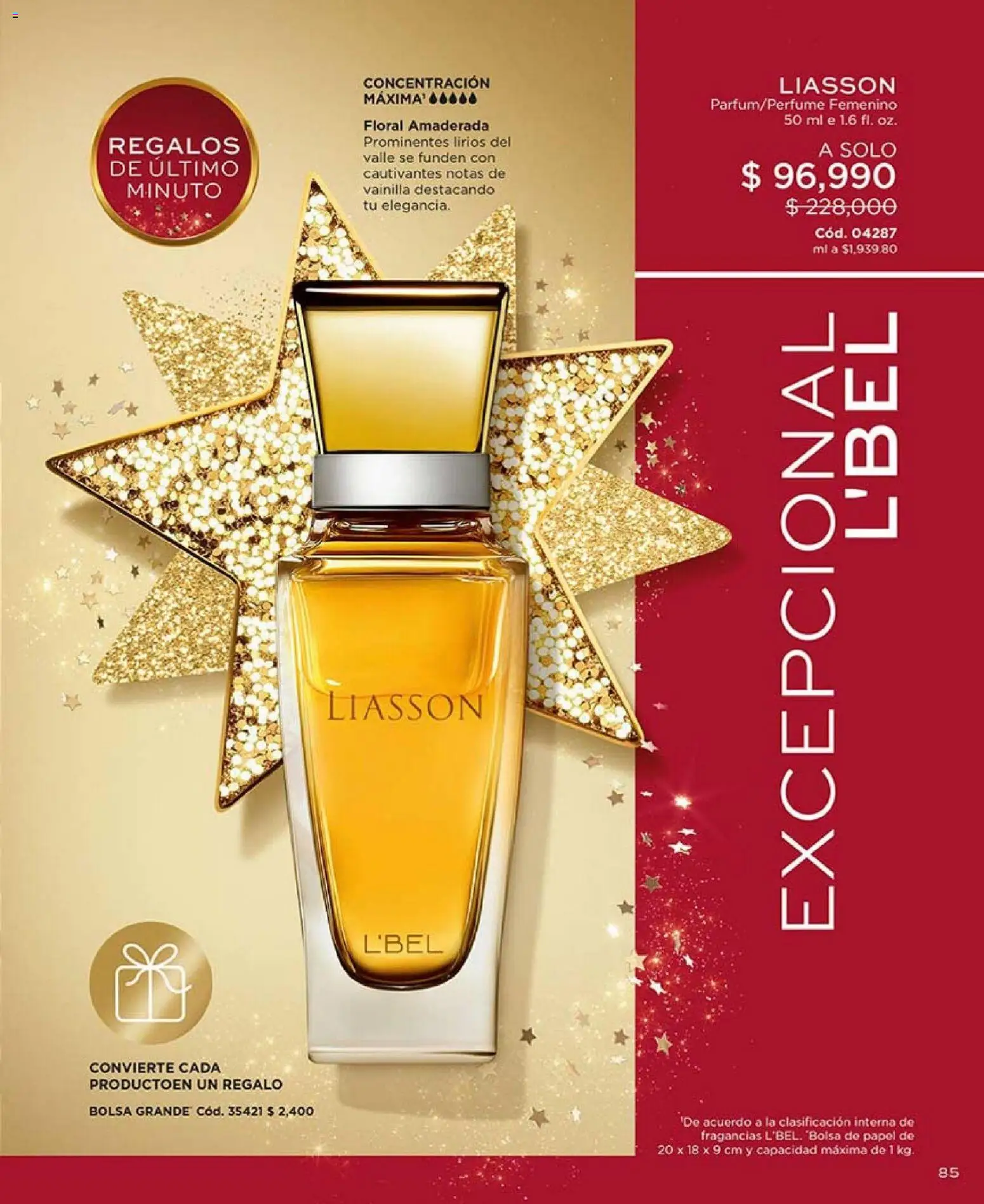 L'Bel revista - valida desde el 01.01.2026 | Página: 85 | Productos: Bolsa