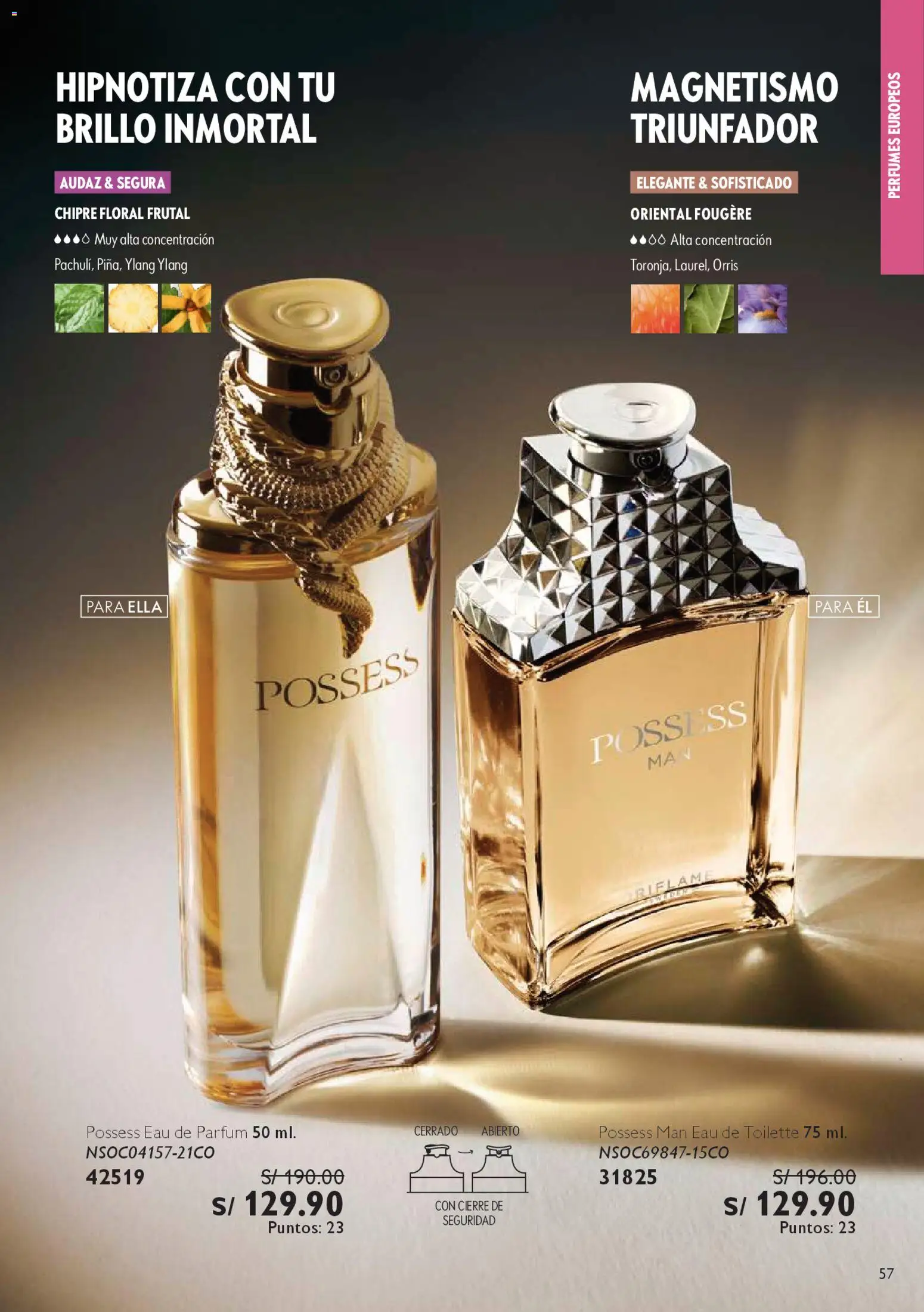 Catálogo Oriflame válido desde 25.10.2025 | Página: 57 | Productos: EAU de Toilette
