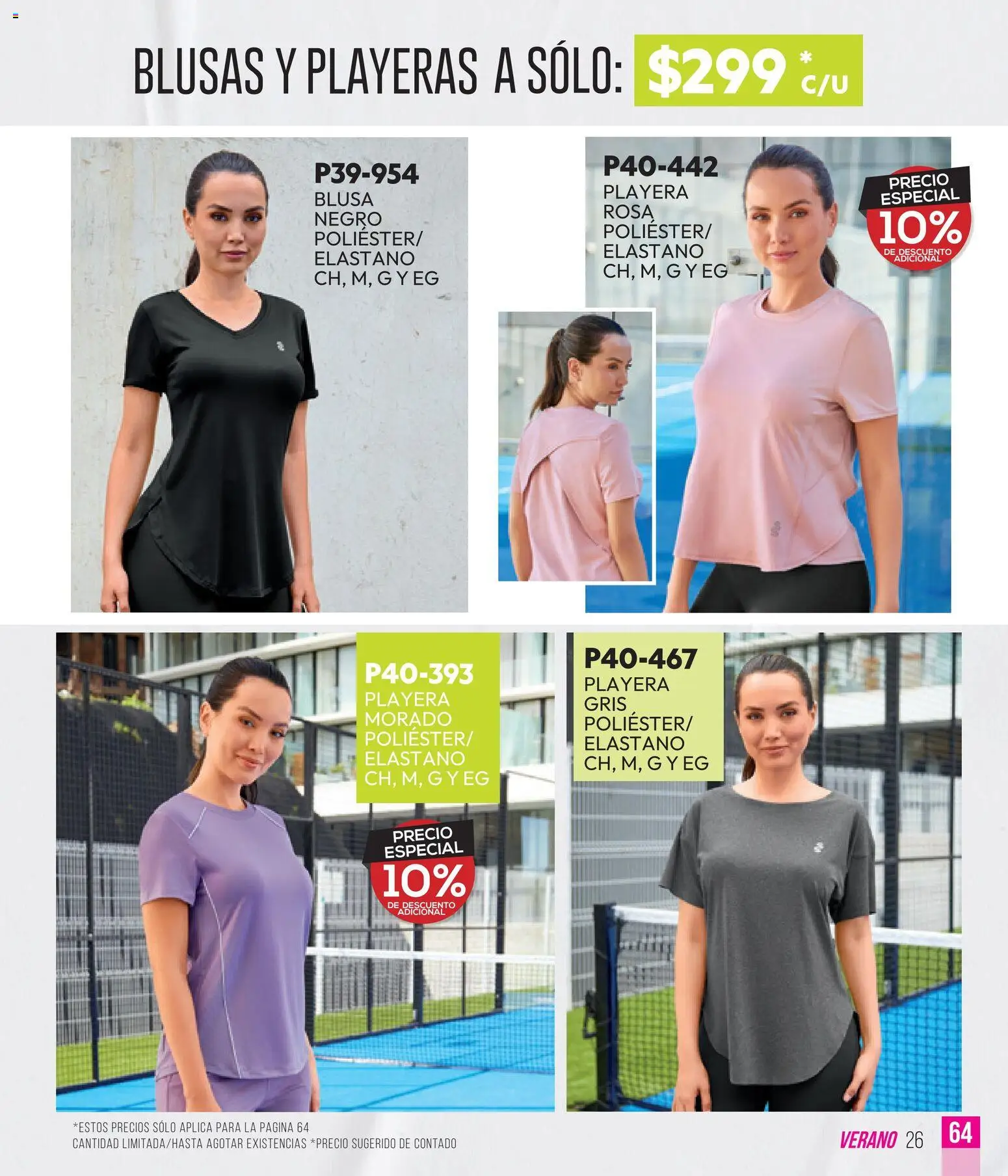 Nuevas ofertas de Cklass válidas en toda la República Mexicana desde el 28.04.2026. ¡Encuentra las mejores ofertas en Cklass catálogo Sportweek! | Página: 65 | Productos: Blusa, Playera