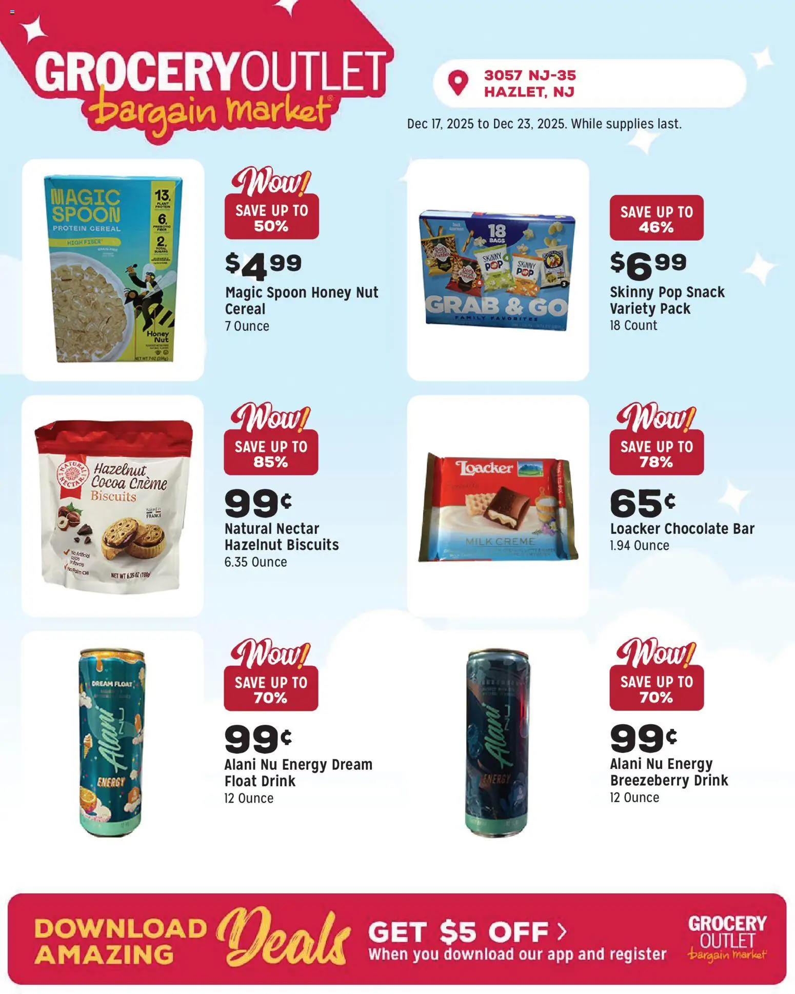 Grocery Outlet Weekly Ad - NJ - valid from 17.12.2025 | Page: 7 | Products: Milk, Chocolate