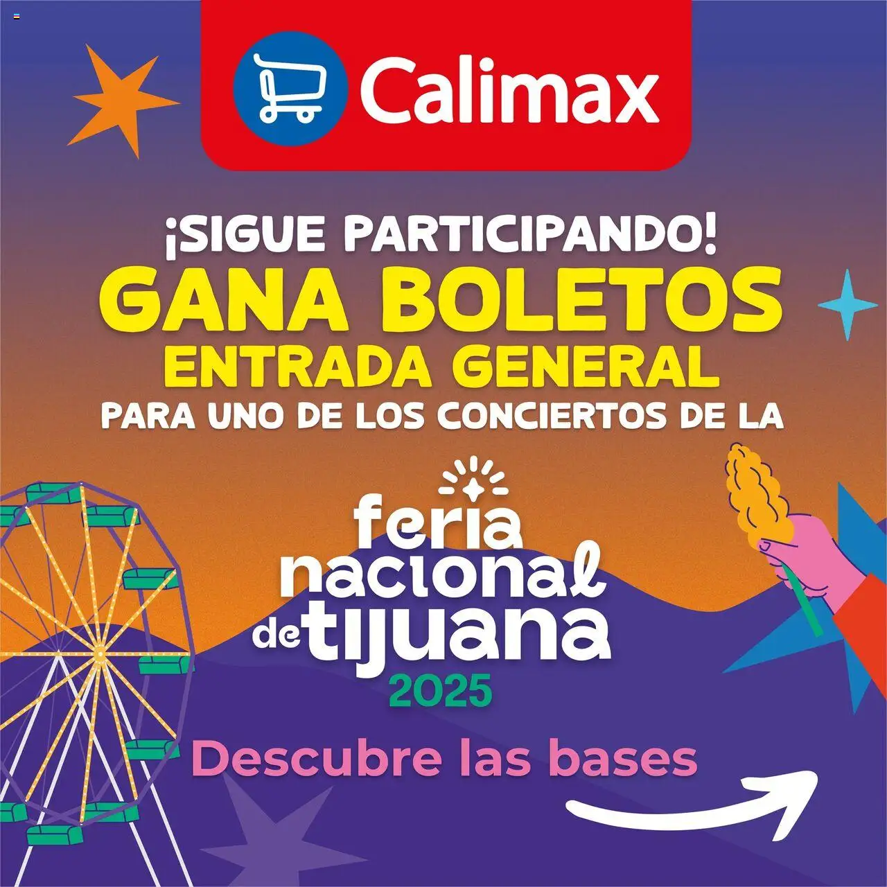 Nuevas ofertas de Calimax válidas en toda la República Mexicana desde el 15.08.2025. ¡Encuentra las mejores ofertas en Calimax - Folleto Vive la Feria Nacional de Tijuana! | Página: 1