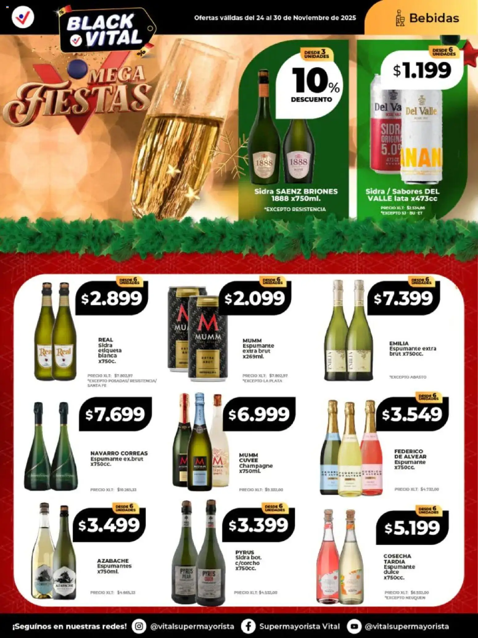 Vital - Ofertas - Posadas │ válido desde el 24.11.2025 | Página: 16 | Productos: Champagne