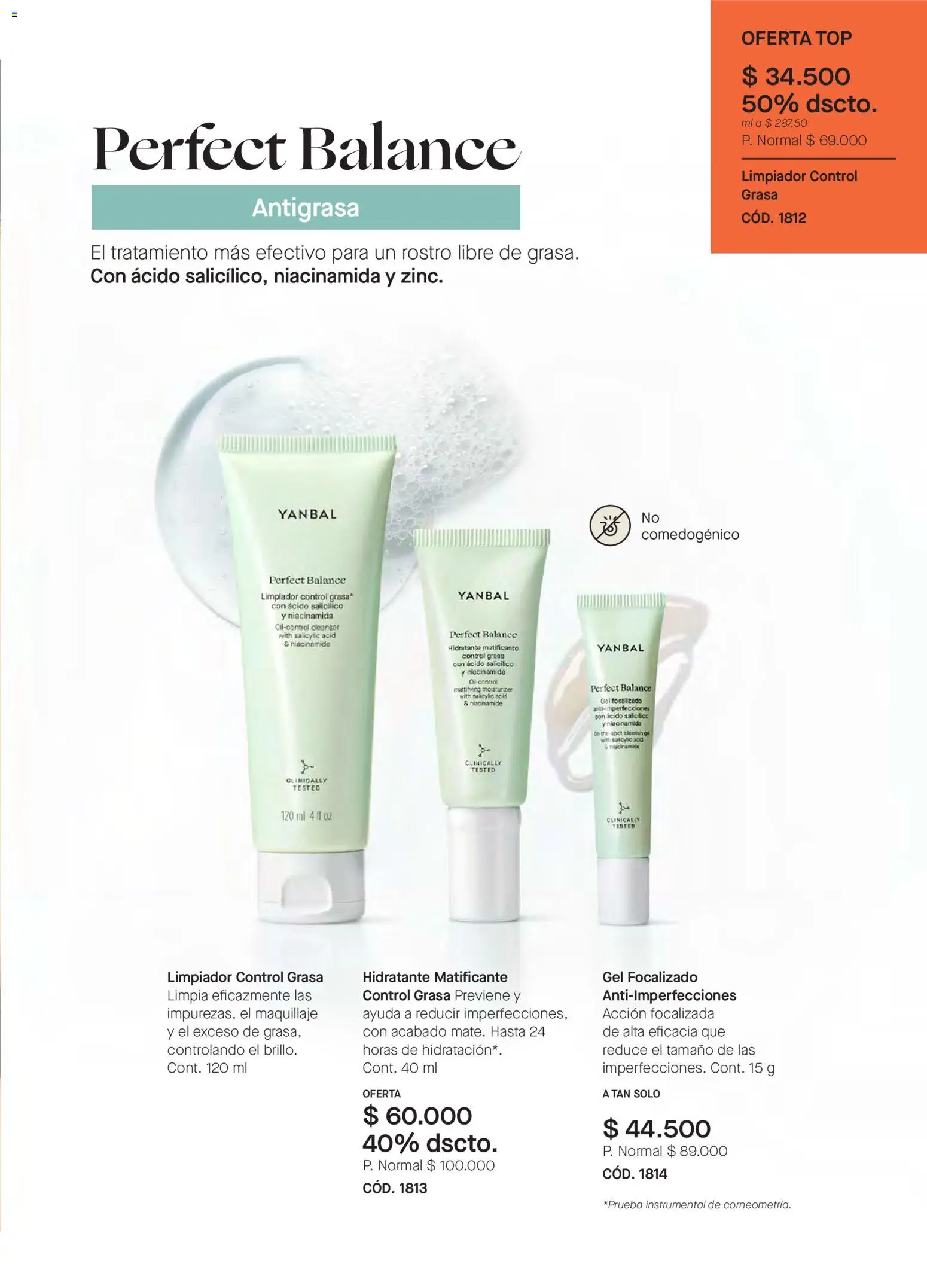 Yanbal revista - valida desde el 03.01.2026 | Página: 25 | Productos: Antigrasa, Limpiador, Top, Maquillaje