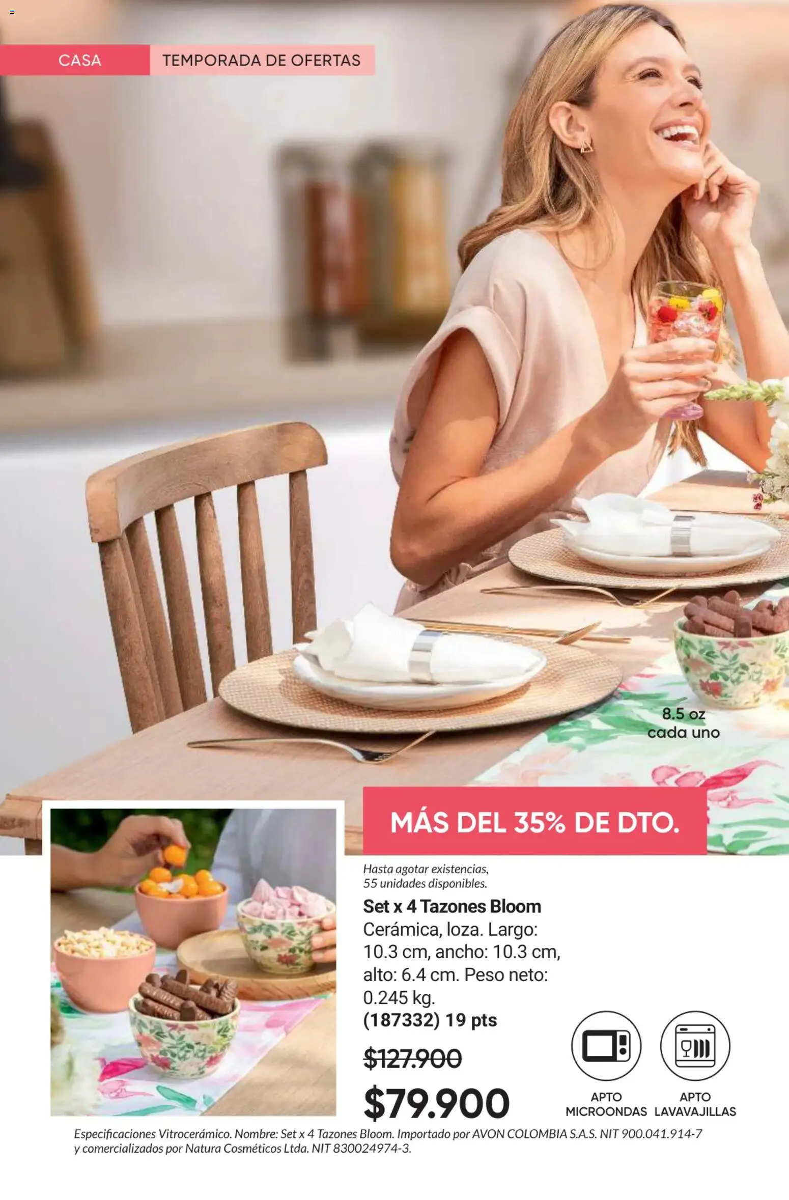 Avon revista - valida desde el 01.02.2026 | Página: 5 | Productos: Lavavajillas, Peso, Microondas