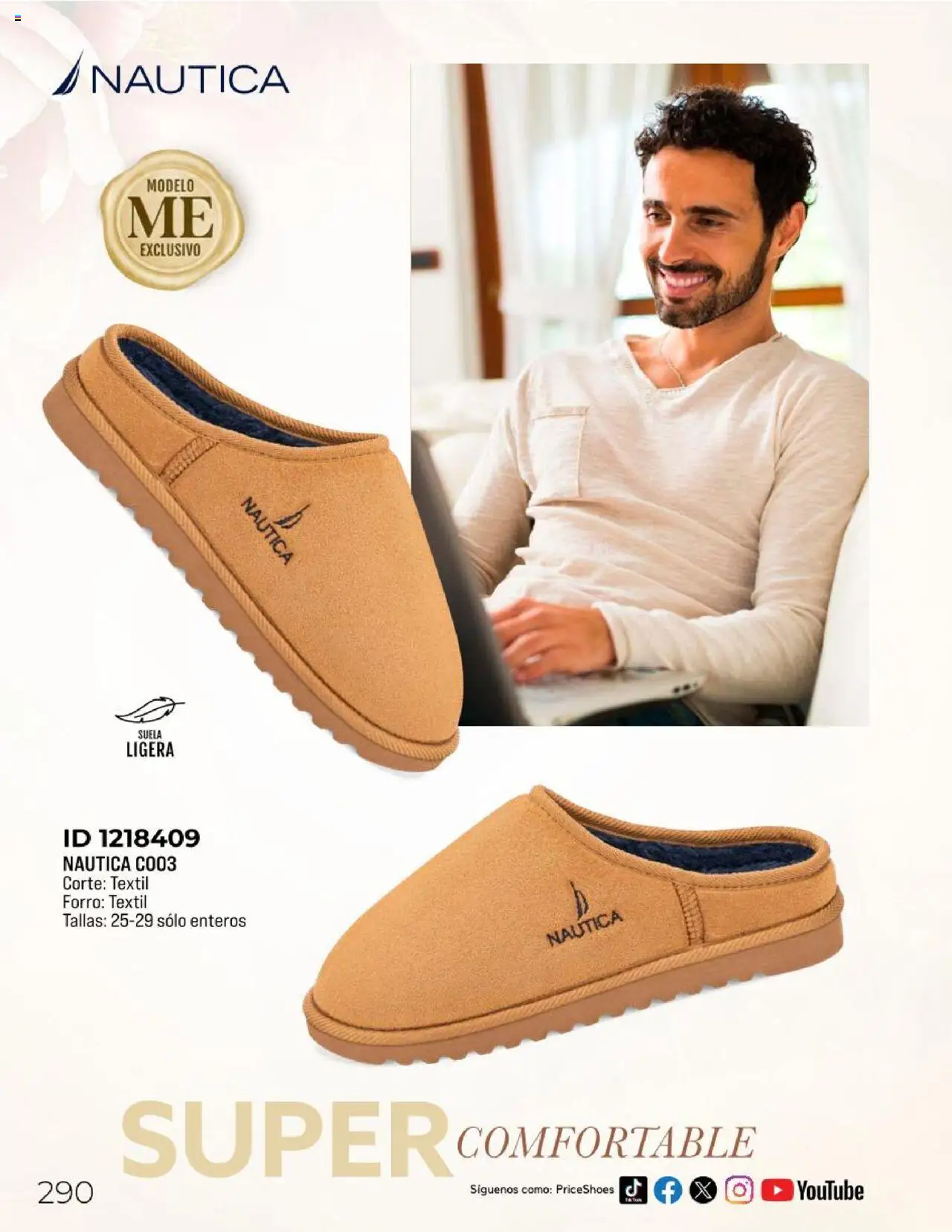 Nuevas ofertas de Price Shoes válidas en toda la República Mexicana desde el 10.02.2025. ¡Encuentra las mejores ofertas en Price Shoes catálogo Confort! | Página: 290