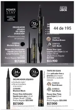 Vista previa Catálogo AVON Campaña 1/2026 válido desde el 01.01.2026 | Página: 38 | Productos: Maquillaje, Delineador