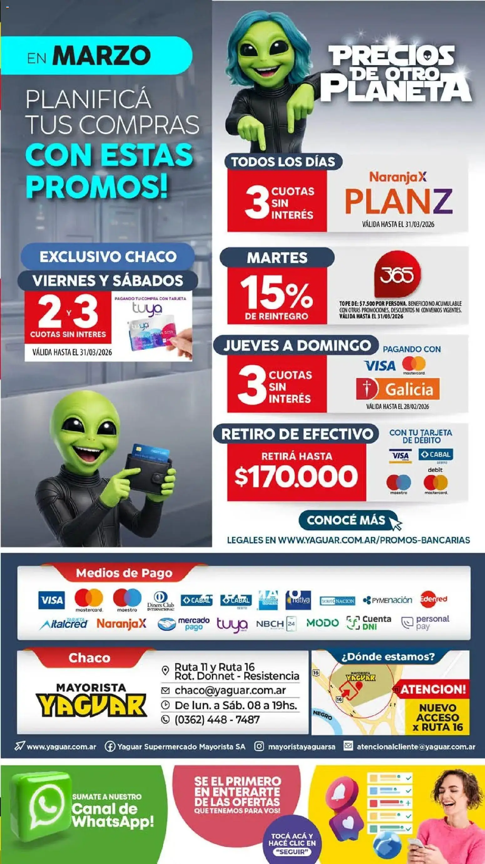 Yaguar - Oferta Semanal Chaco │ válido desde el 02.03.2026 | Página: 15