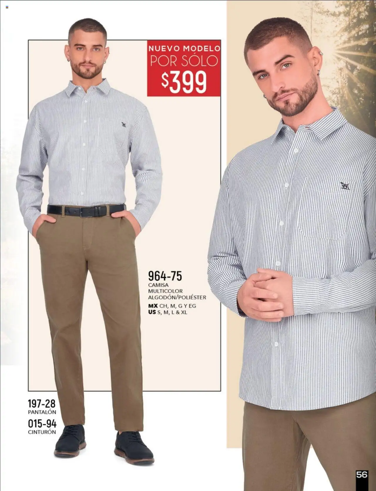 Nuevas ofertas de Cklass válidas en toda la República Mexicana desde el 06.01.2025. ¡Encuentra las mejores ofertas en Cklass catálogo Calzado Caballero! | Página: 61 | Productos: Cinturón, Camisa