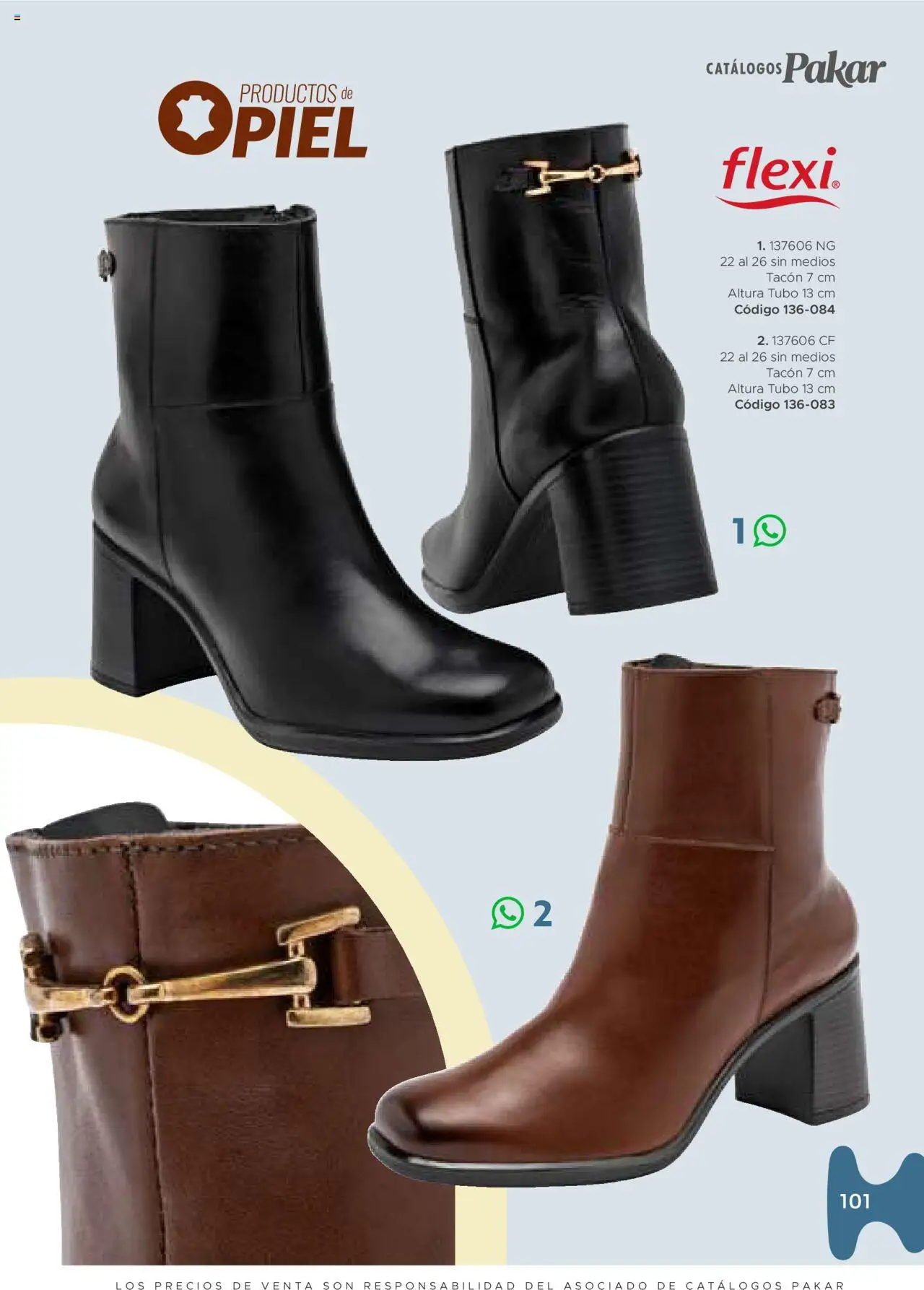 Nuevas ofertas de SC Pakar válidas en toda la República Mexicana desde el 24.07.2025. ¡Encuentra las mejores ofertas en SC Pakar - Catálogo Bota! | Página: 101