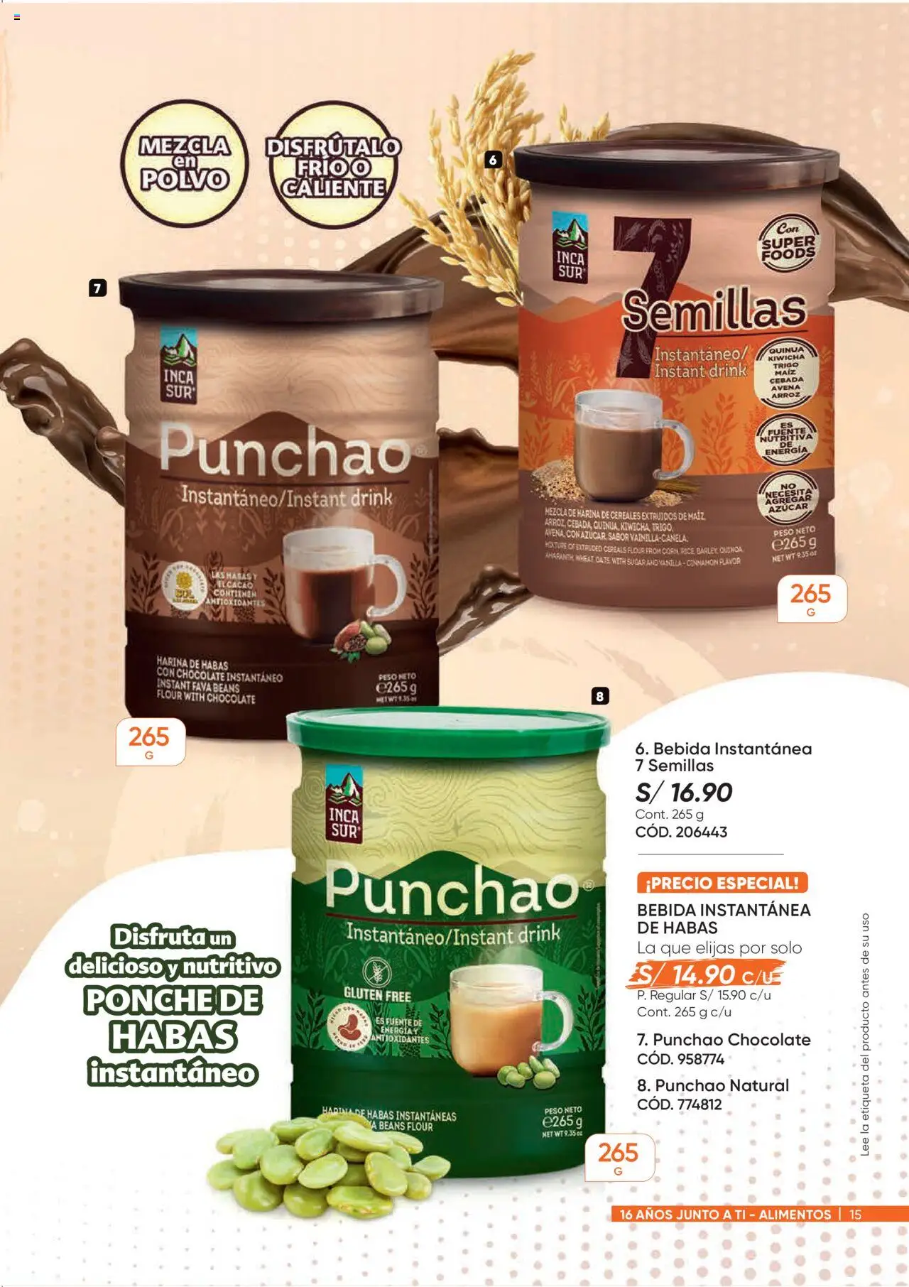 Catálogo Azzorti válido desde 15.09.2025 | Página: 15 | Productos: Arroz, Cereales, Avena, Peso