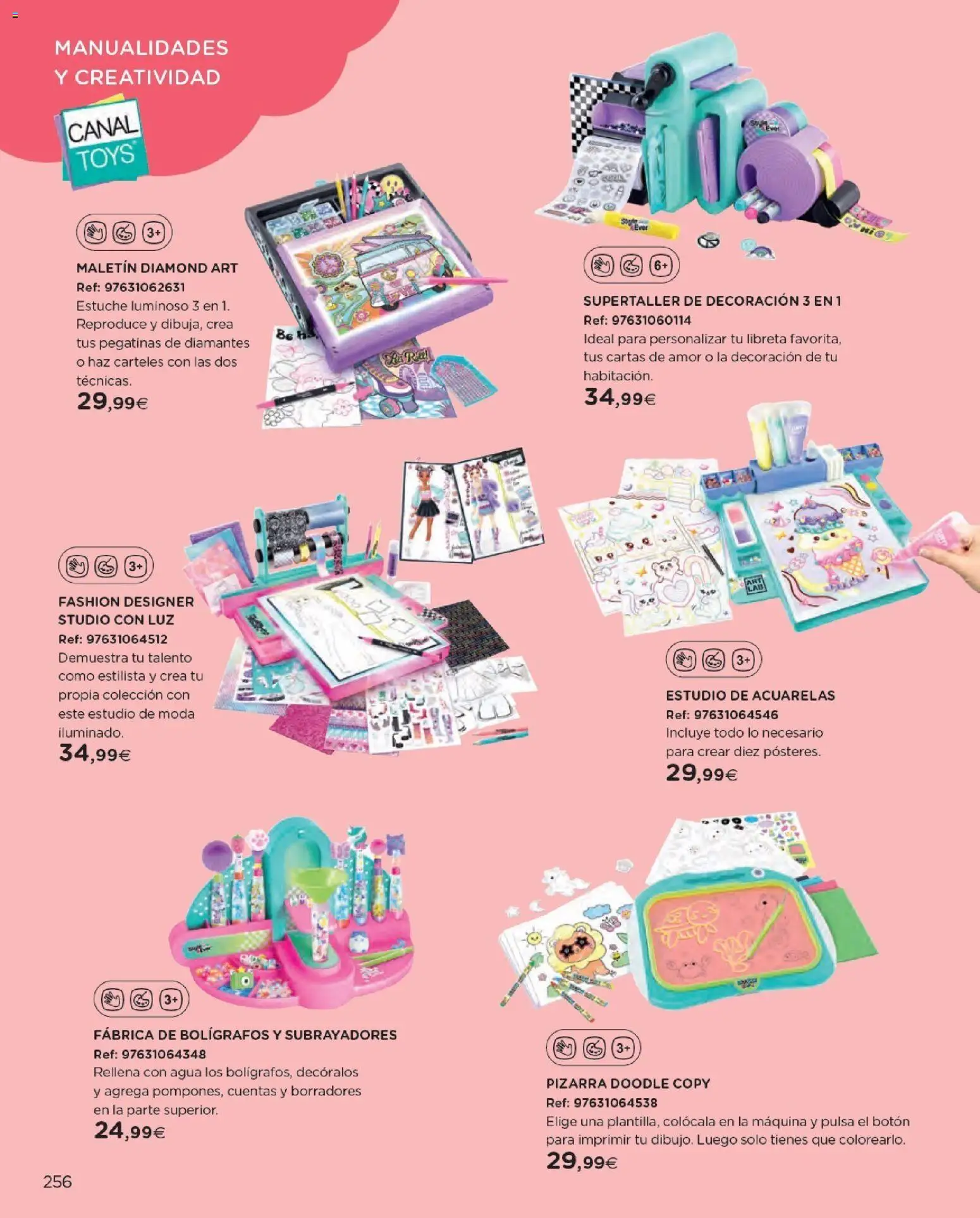 Nuevas ofertas de El Corte Inglés válidas en toda la República Mexicana desde el 27.10.2025. ¡Encuentra las mejores ofertas en El Corte Inglés catálogo Juguetes! | Página: 256 | Productos: Agua, Estuche