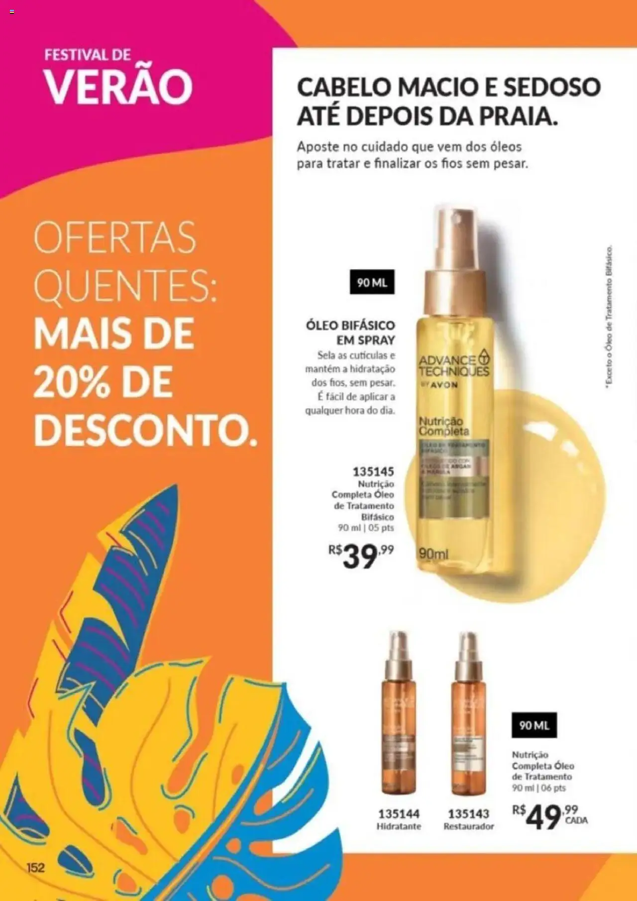 Avon Folheto - válido de 26.09.2025 | Página: 152 | Produtos: Óleo