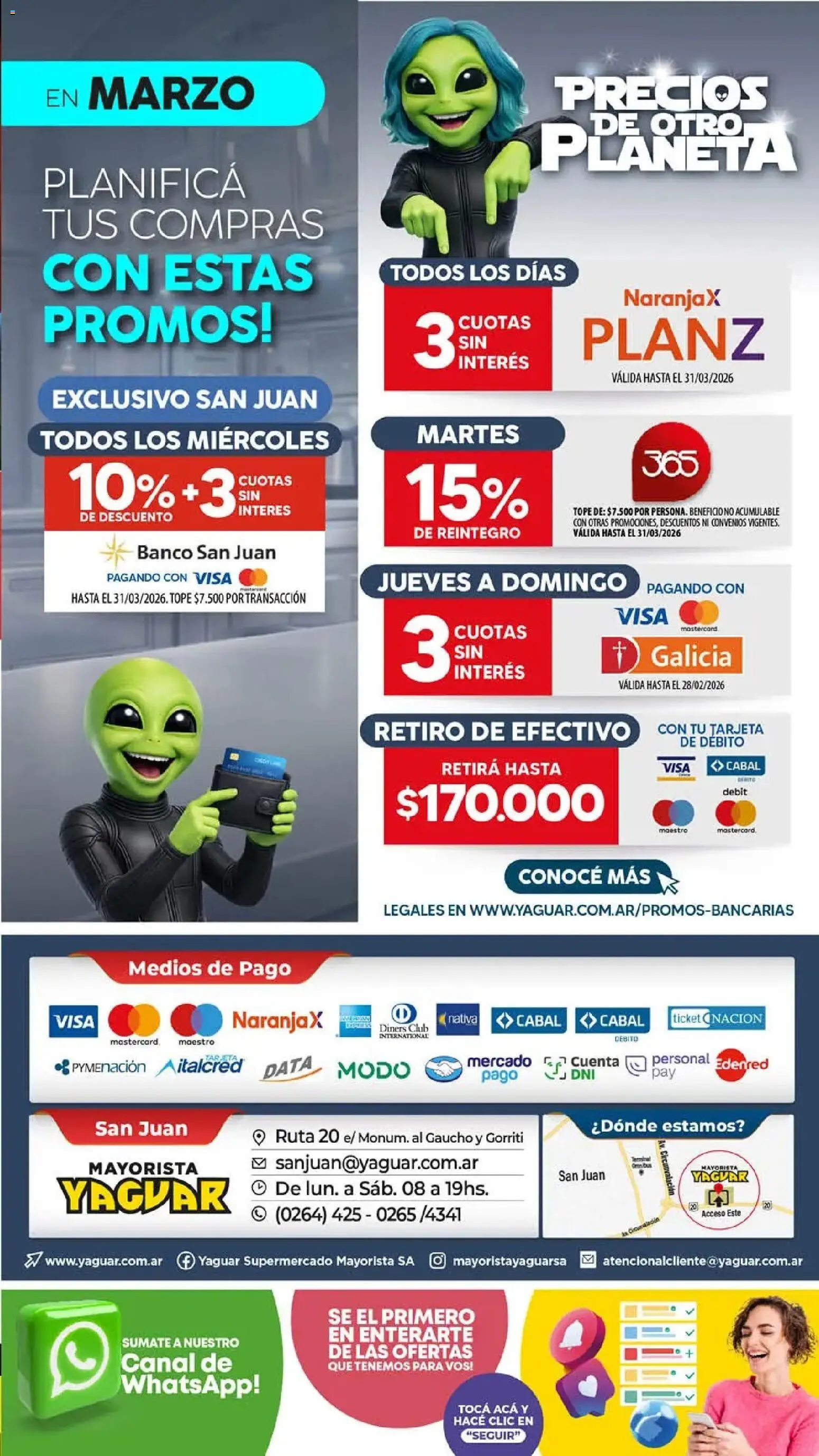 Yaguar - Oferta Semanal San Juan │ válido desde el 02.03.2026 | Página: 15 | Productos: Banco
