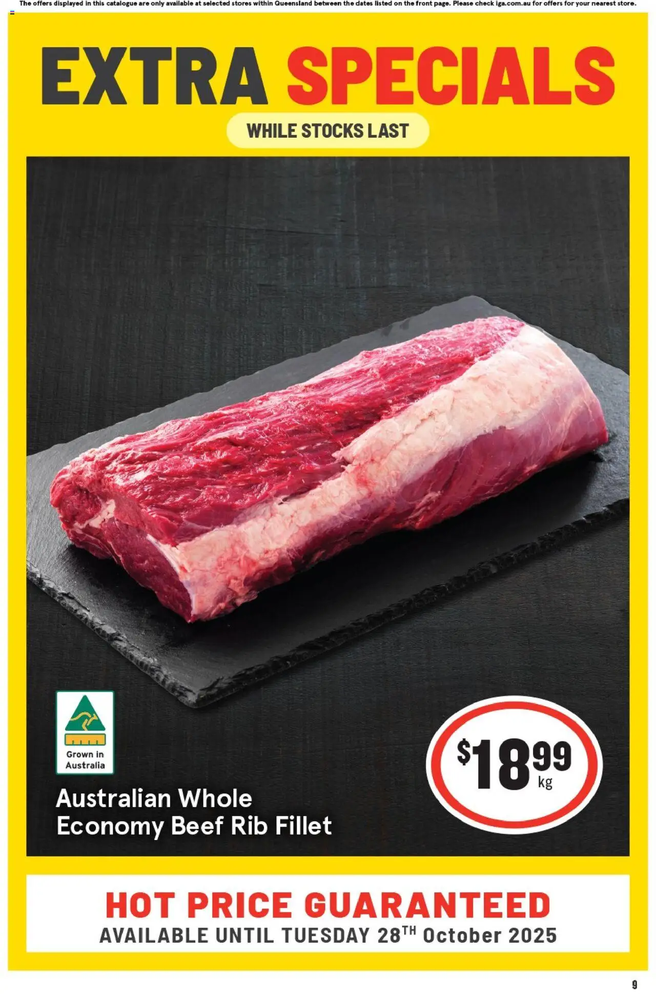 IGA catalogue - valid from 08.10.2025 | Page: 12 | Products: Beef