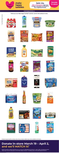 Preview of Foodland weekly flyer / circulaire from shop Foodland valid from 19.03.2026 | Page: 11 | Products: Rice, Sponge, Cheese, Chocolate