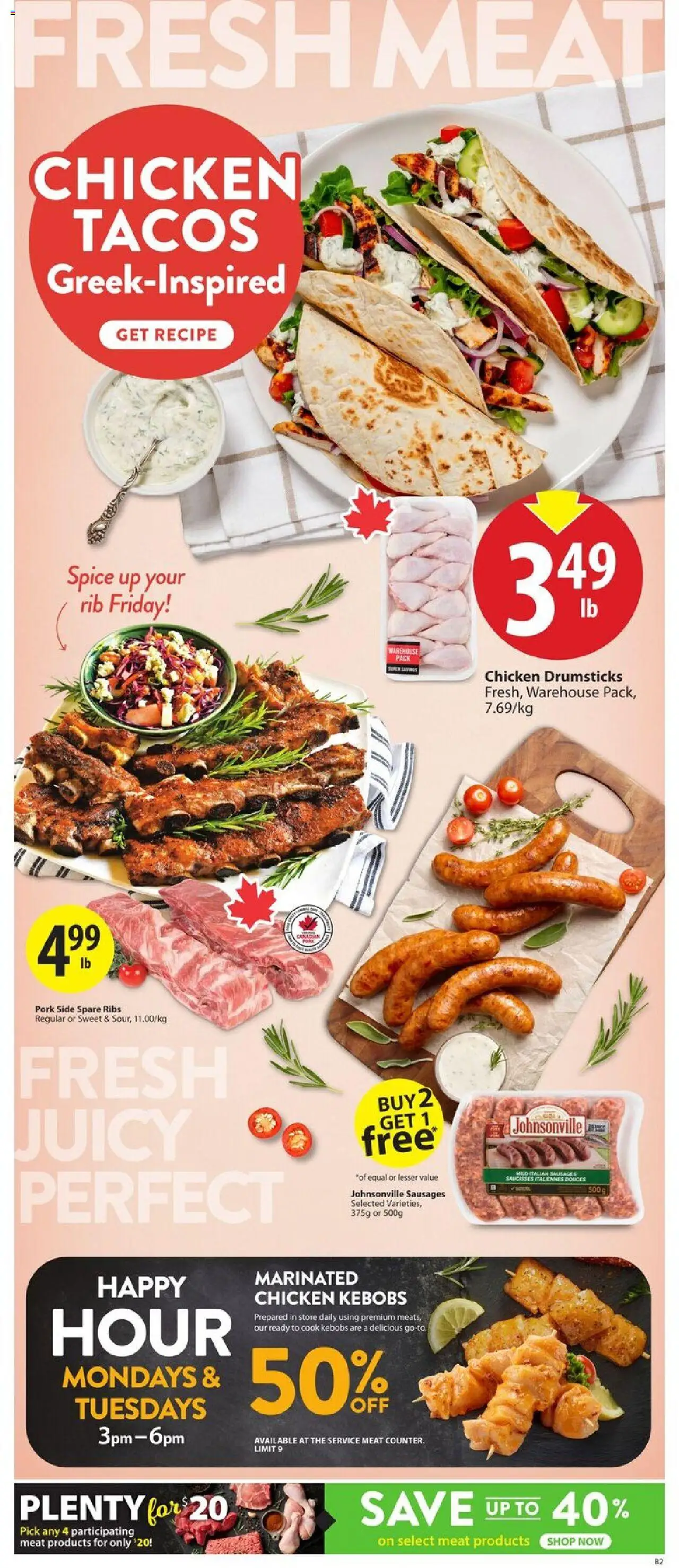 Save on foods flyer valid from 31.07.2025 | Page: 7 | Products: Chicken, Pork