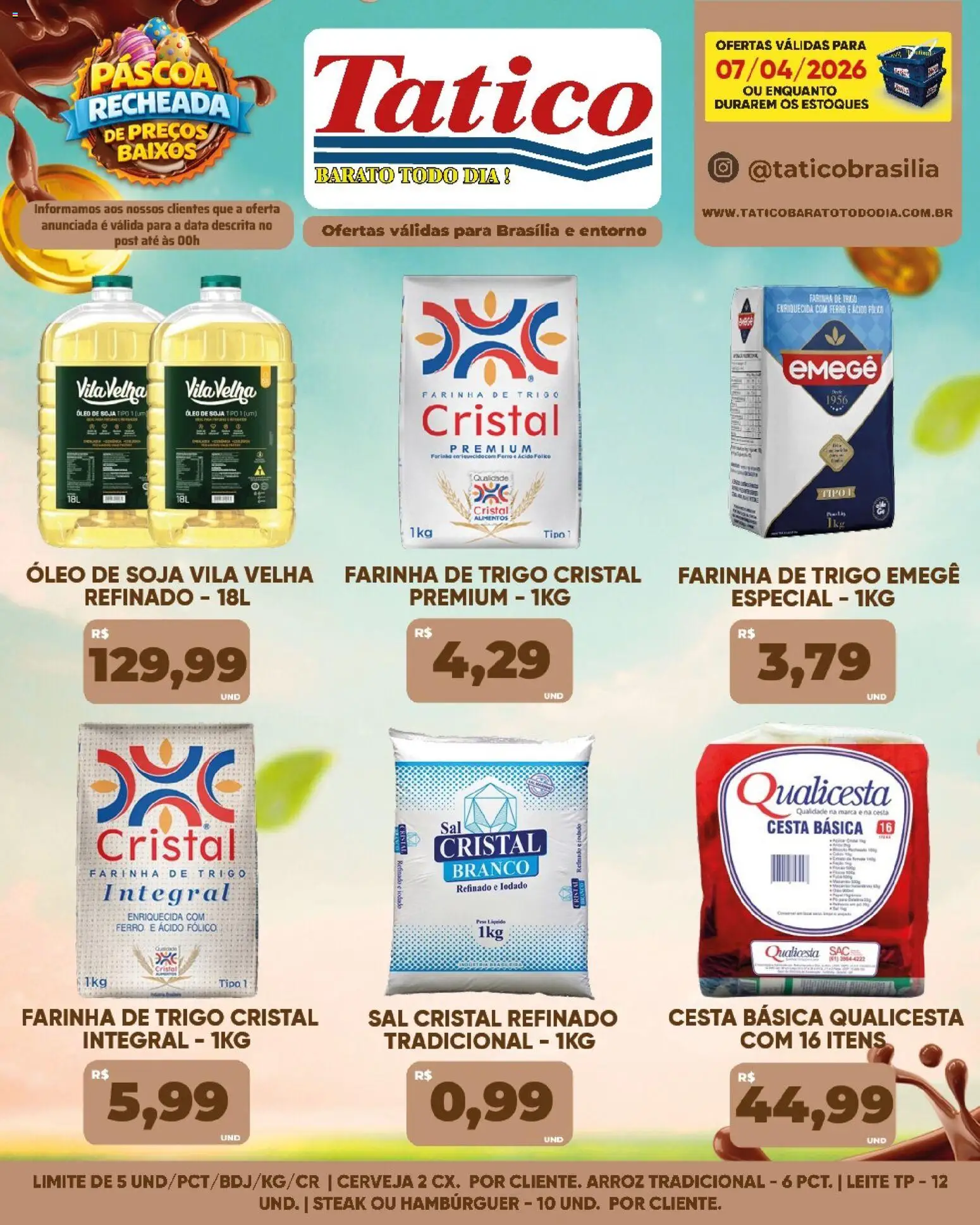 Tatico Folheto - válido de 08.04.2026 | Página: 37 | Produtos: Ferro, Óleo, Cesta, Soja