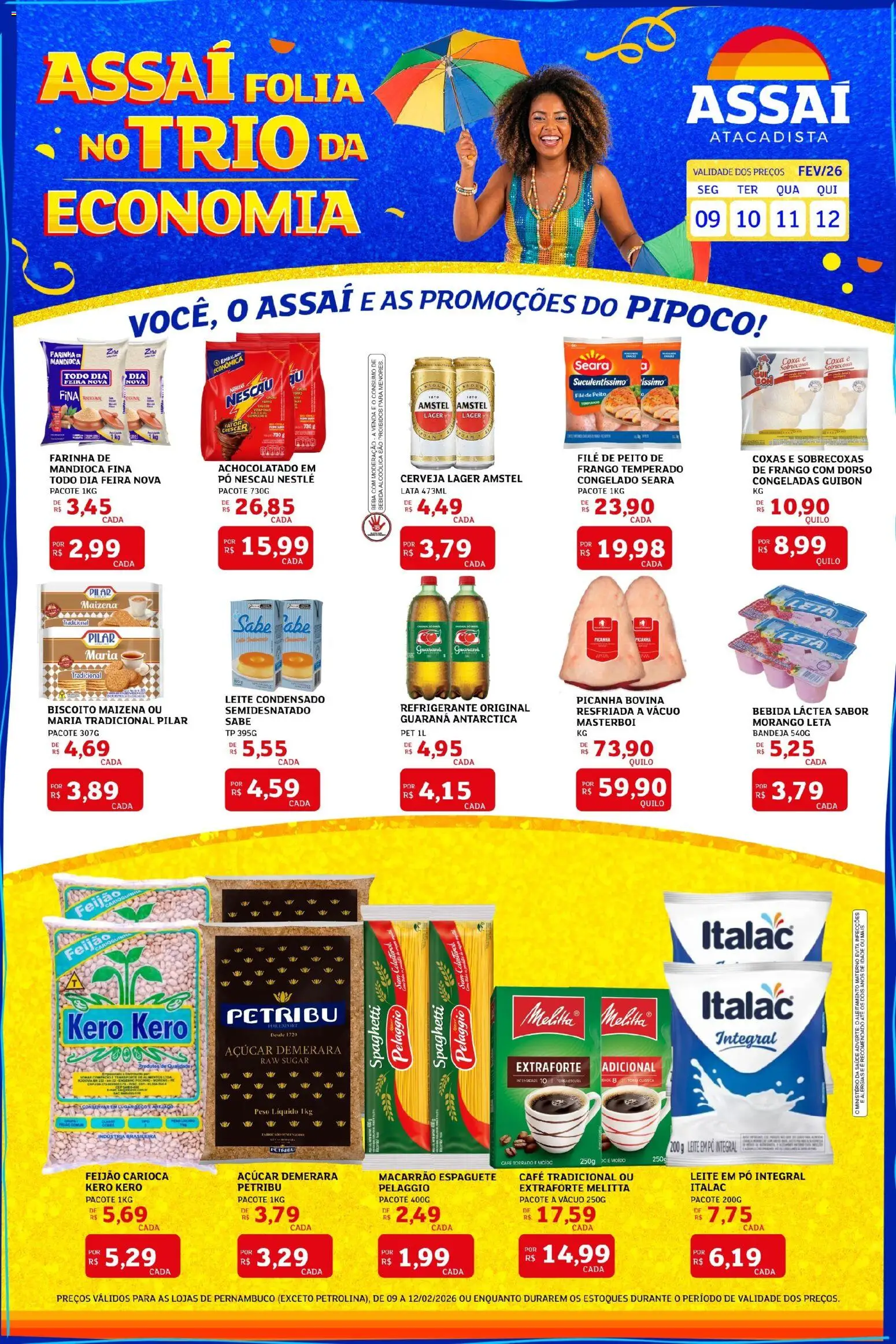 Assaí Atacadista Folheto - válido de 09.02.2026 | Página: 1