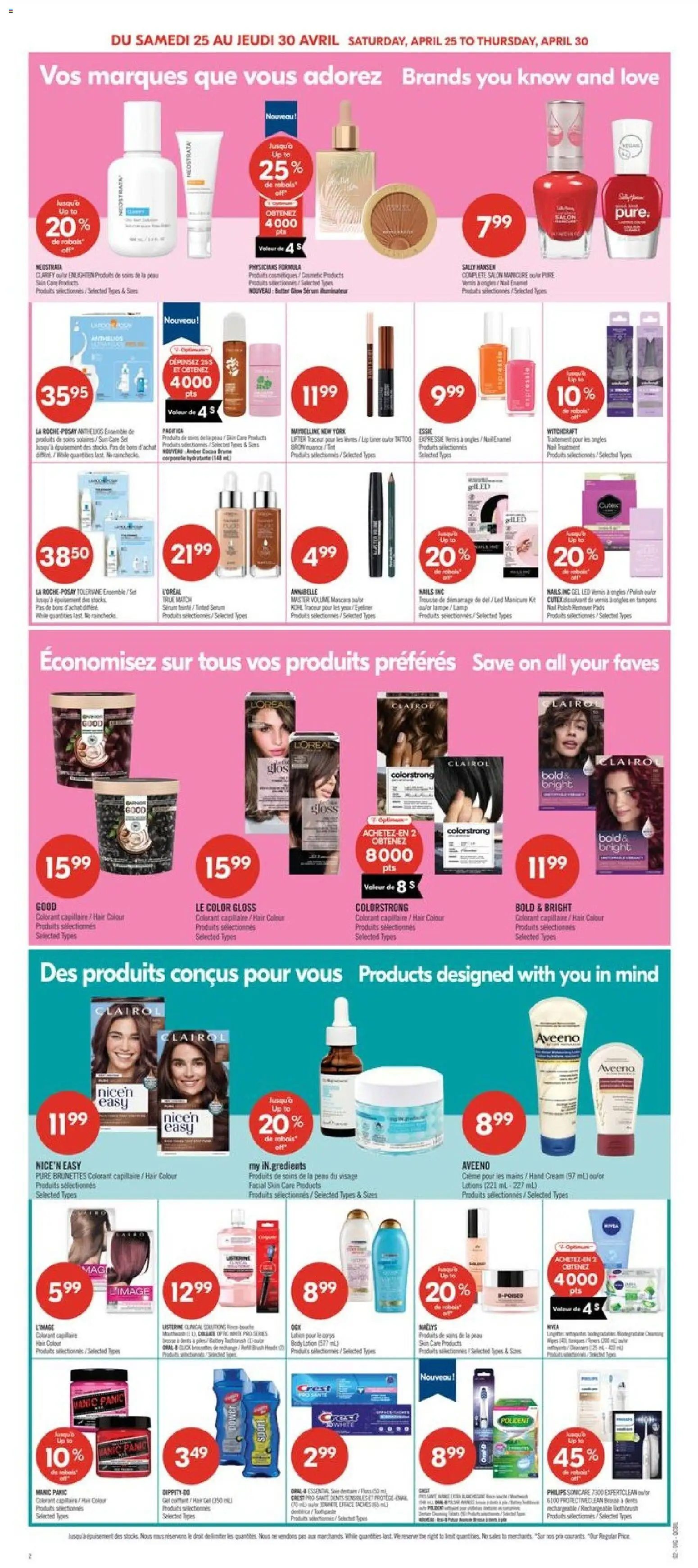 Pharmaprix flyer valid from 24.04.2026 | Page: 17 | Products: Cream, Electric toothbrush, Brush, Nail polish