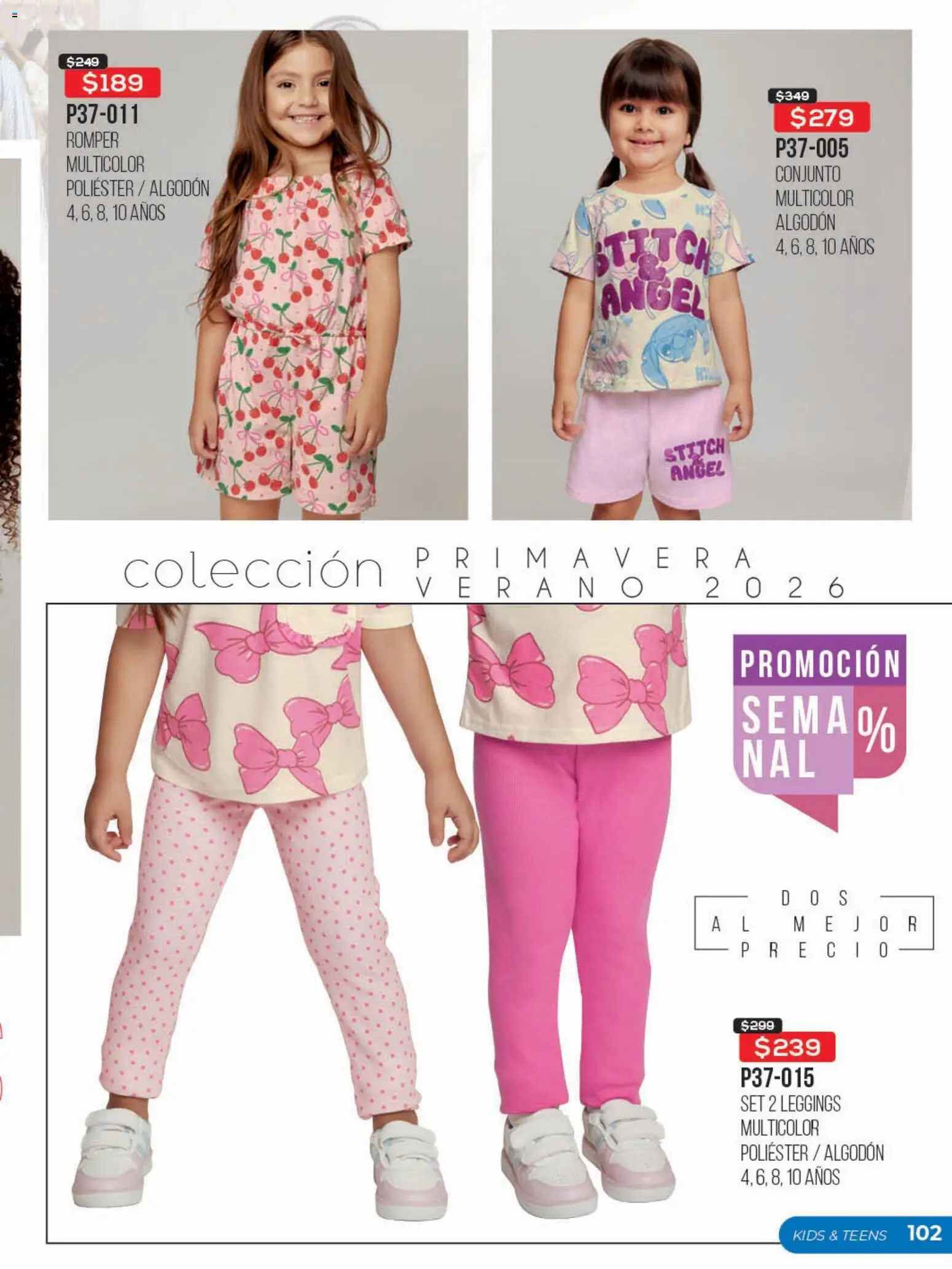 Nuevas ofertas de Cklass válidas en toda la República Mexicana desde el 16.02.2026. ¡Encuentra las mejores ofertas en Cklass catálogo Promo Semanal! | Página: 103 | Productos: Leggings, Algodón, Conjunto