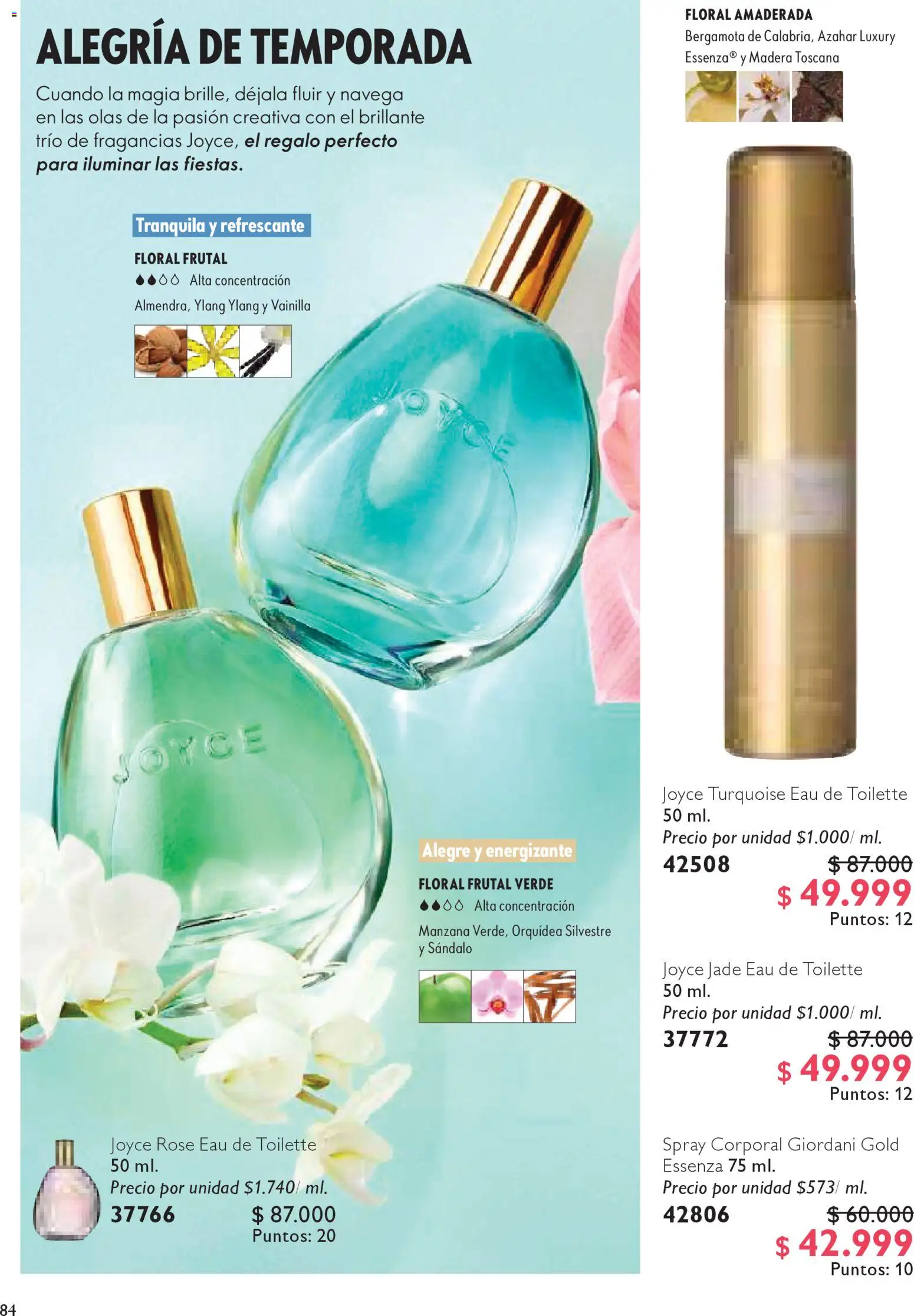 Oriflame revista - valida desde el 15.11.2025 | Página: 84 | Productos: Manzana, Eau de toilette