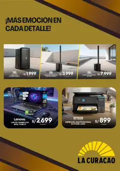 Vista previa de folleto La Curacao catálogo de la La Curacao válido desde 09.03.2026 | Página: 5 | Productos: Impresora, Parlante