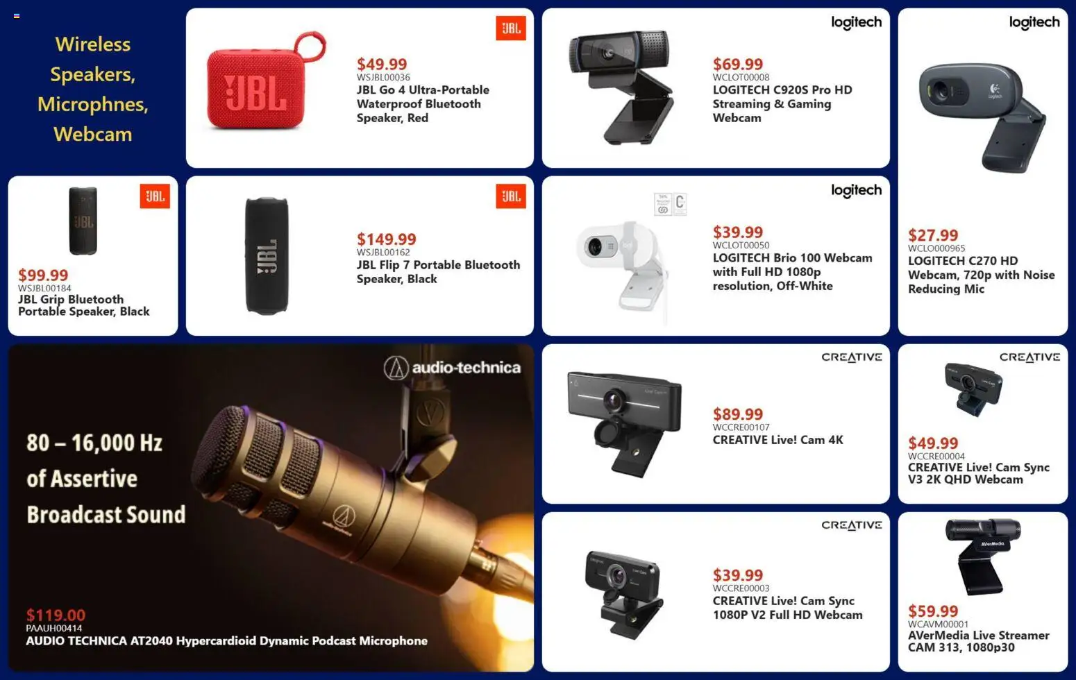 Canada Computers flyer valid from 27.03.2026 | Page: 17 | Products: Audio, Microphone