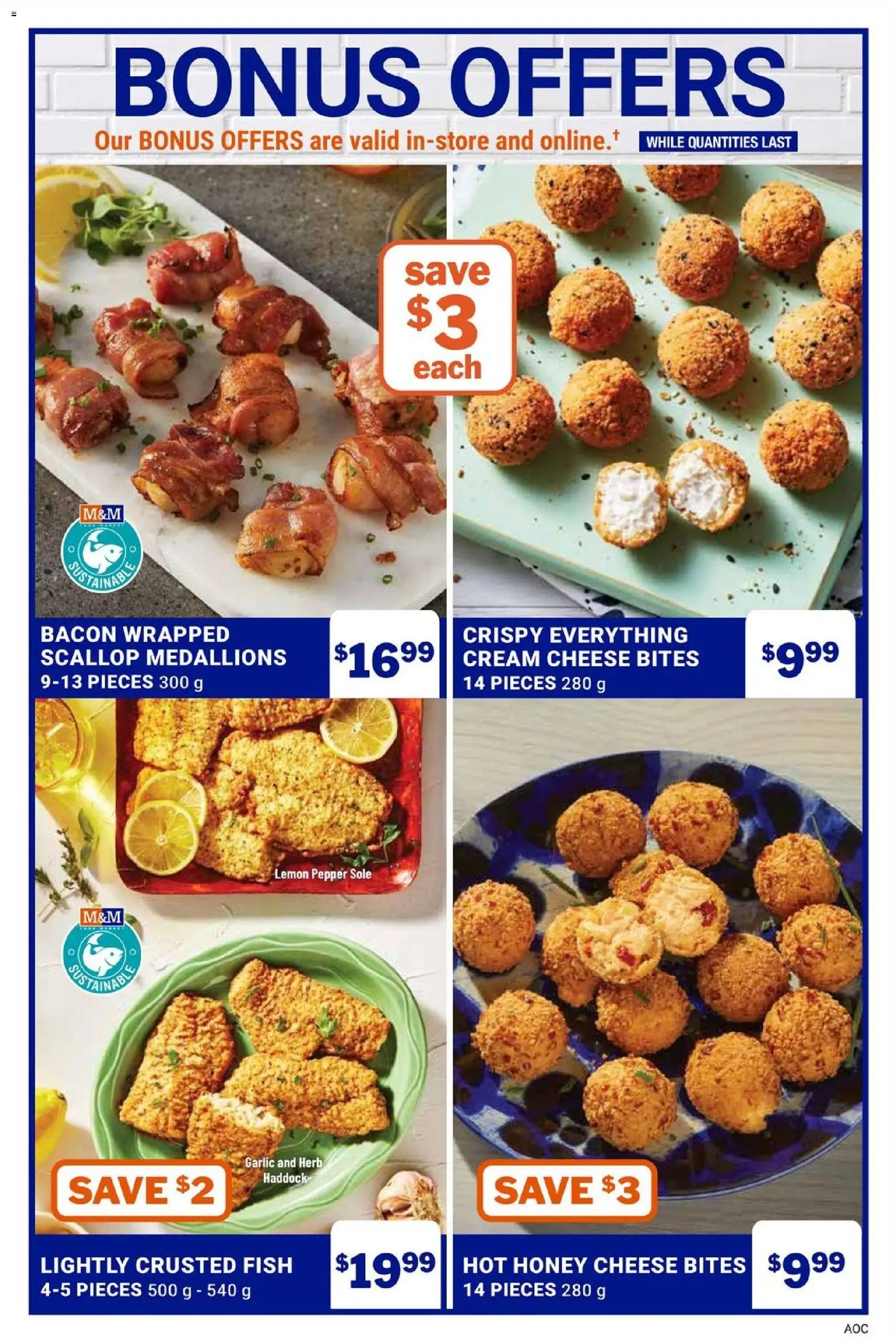 M&M Food Market flyer valid from 06.11.2025 | Page: 12 | Products: Fish, Cream, Cheese