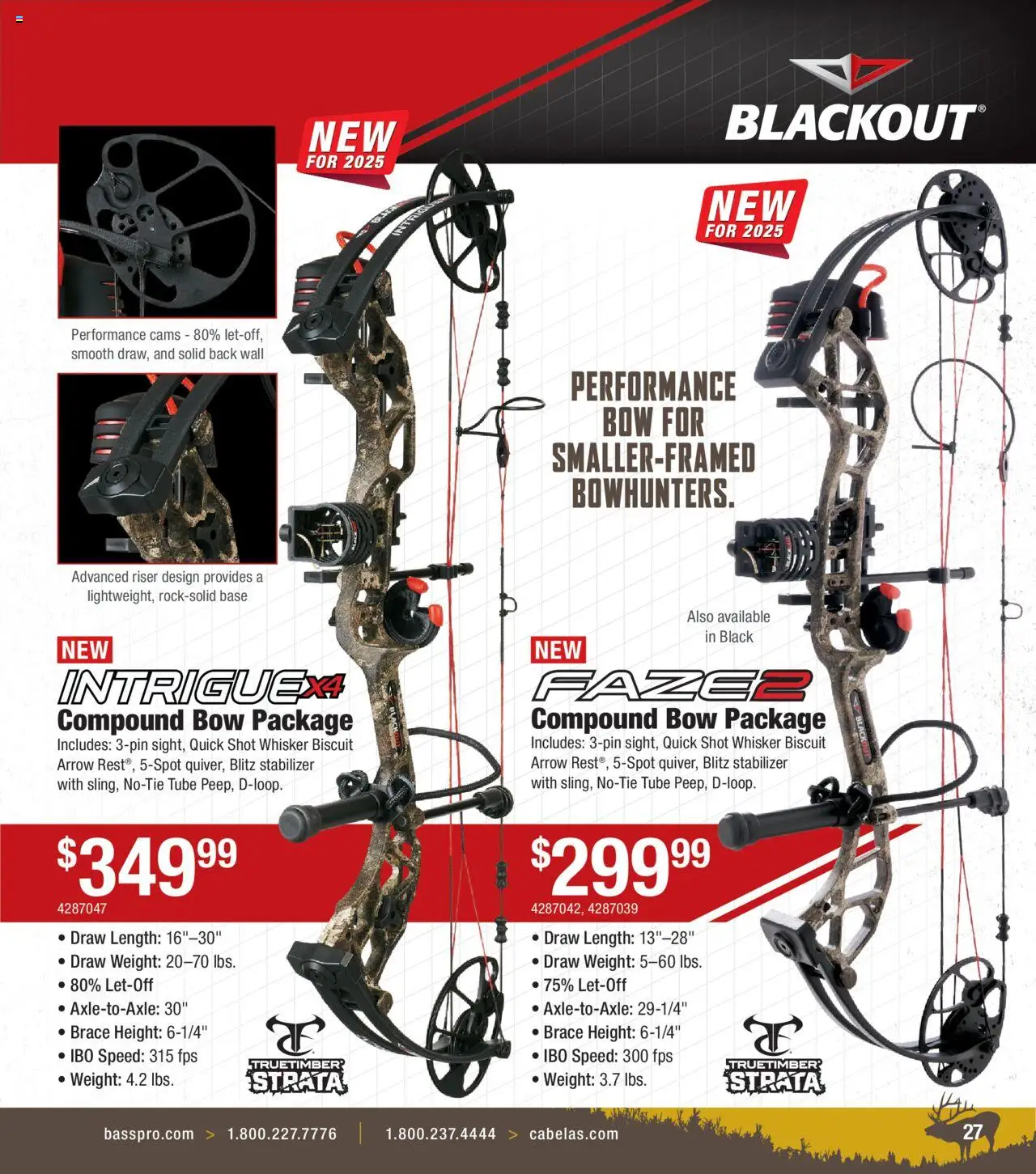 Cabela's Big Game Hunting 25 - valid from 12.06.2025 | Page: 27 | Products: Bow, Arrow, Weight