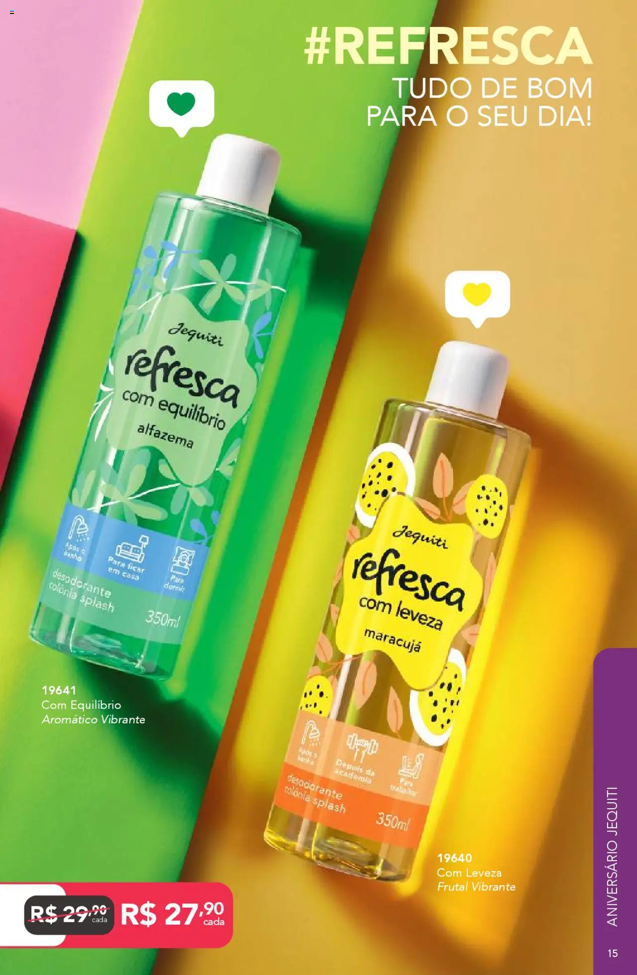 Jequiti Folheto - válido de 03.10.2025 | Página: 15 | Produtos: Maracujá, Desodorante