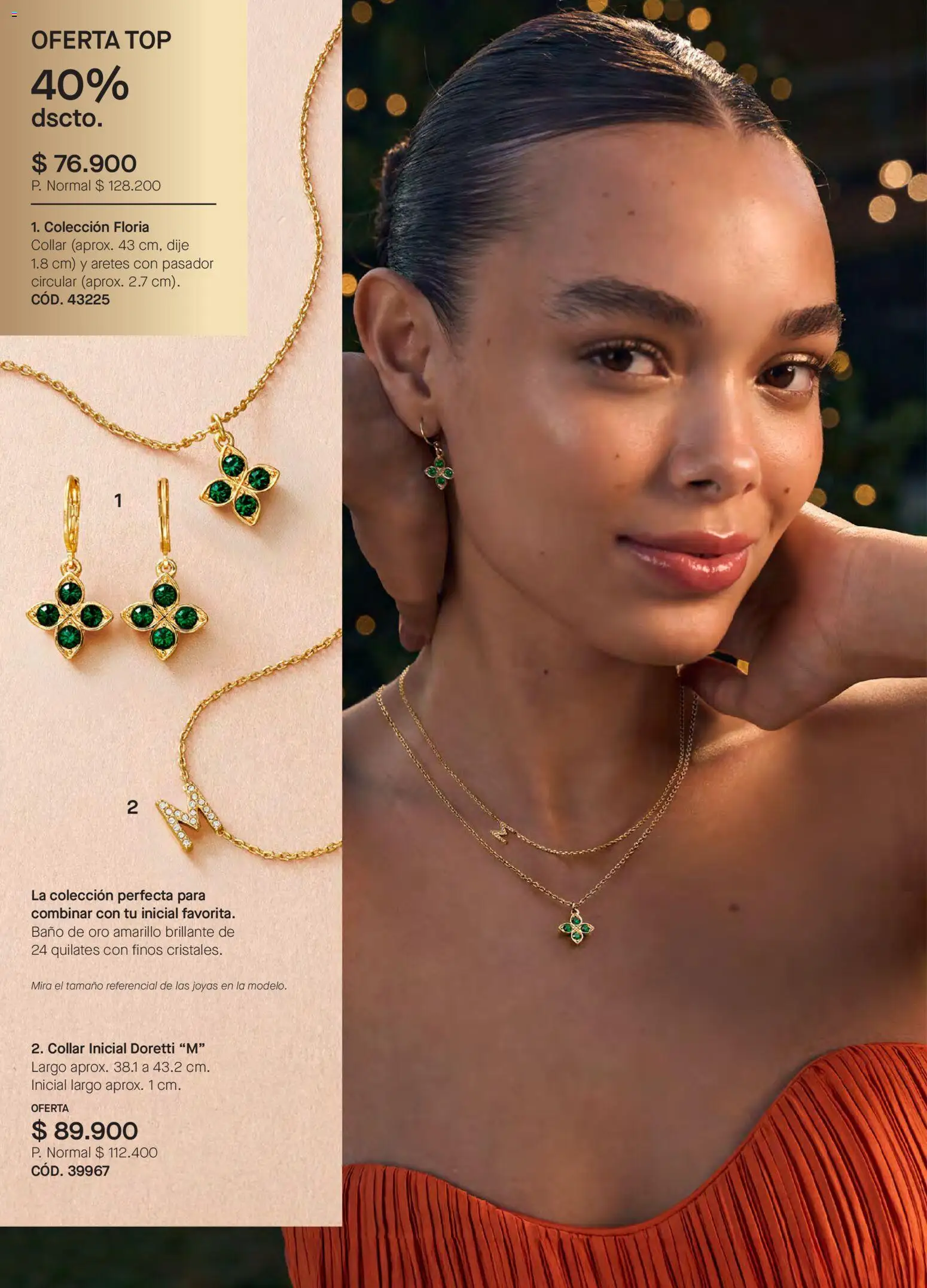 Yanbal revista - valida desde el 08.11.2025 | Página: 46 | Productos: Baño, Top, Collar, Dije