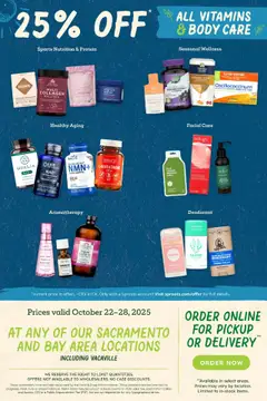 Preview of Sprouts weekly ads valid from 22.10.2025 | Page: 10