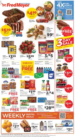 Preview of Fred Meyer weekly ads valid from 22.04.2026