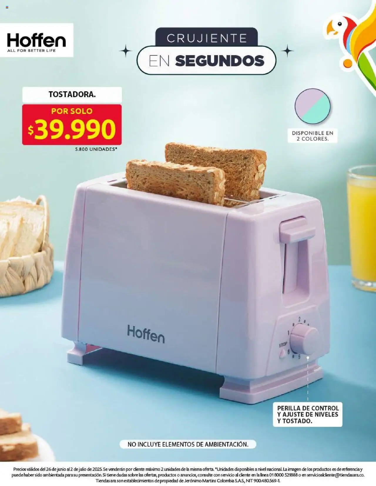 Ara revista - valida desde el 26.06.2025 | Página: 2 | Productos: Sobre