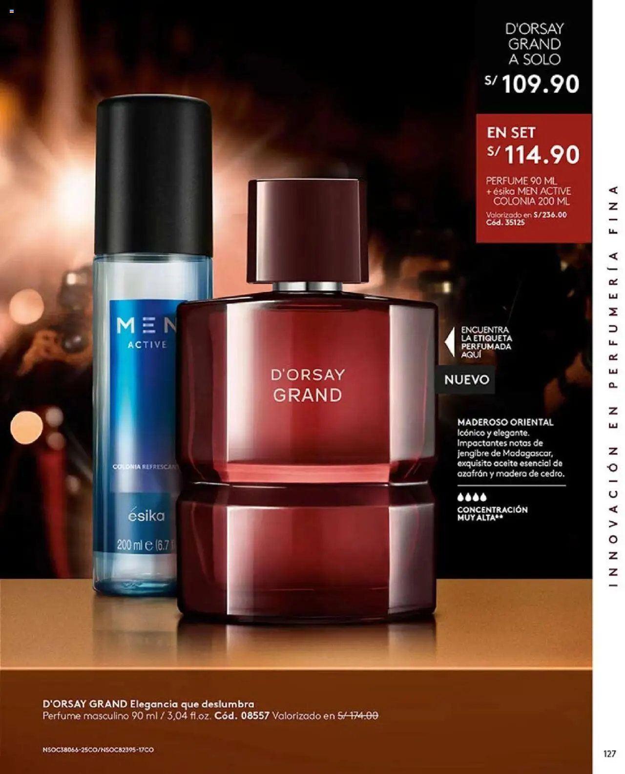 Catálogo Ésika válido desde 03.10.2025 | Página: 139 | Productos: Aceite, Perfume