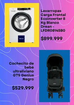 Coppel catálogo │ válido desde el 02.09.2025 | Página: 5 | Productos: Cochecito, Lavarropas