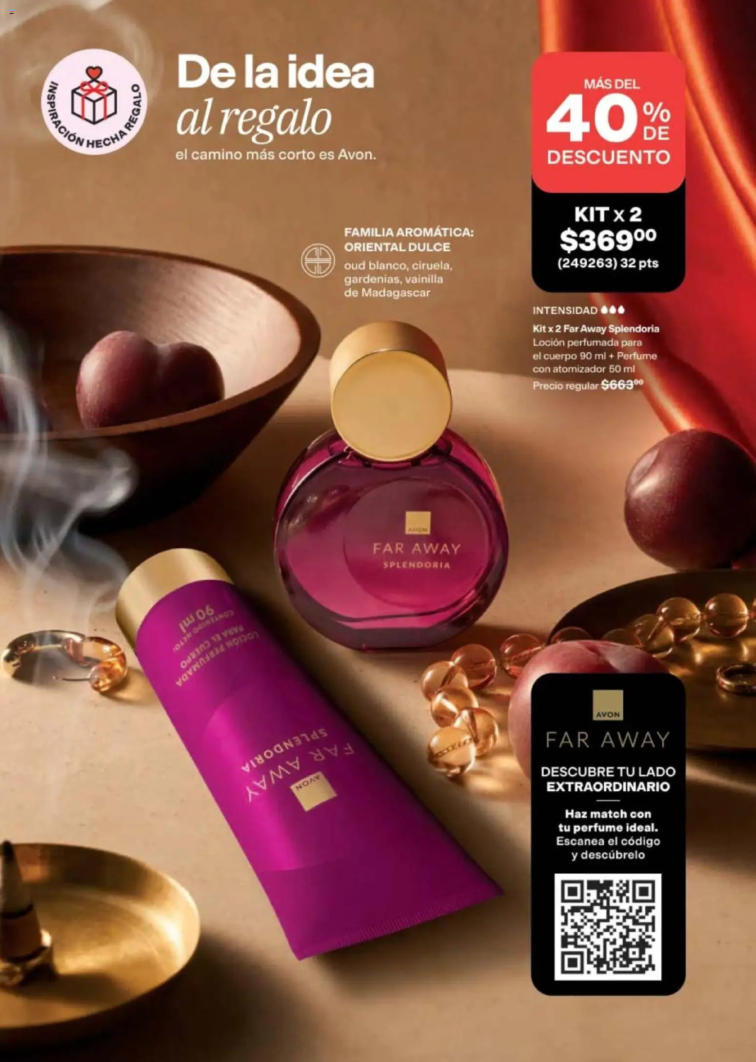 Nuevas ofertas de AVON válidas en toda la República Mexicana desde el 24.04.2026. ¡Encuentra las mejores ofertas en AVON campaña 7 2026! | Página: 63 | Productos: Loción, Perfume