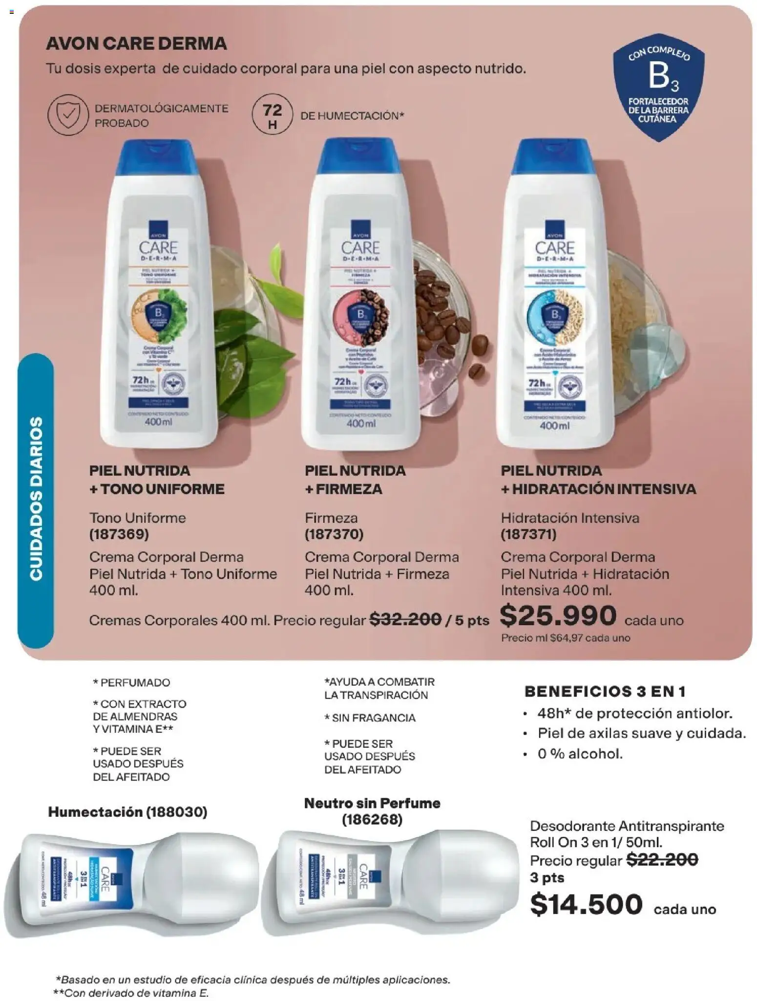 Avon revista - valida desde el 25.03.2026 | Página: 150 | Productos: Almendras, Crema, Perfume, Desodorante