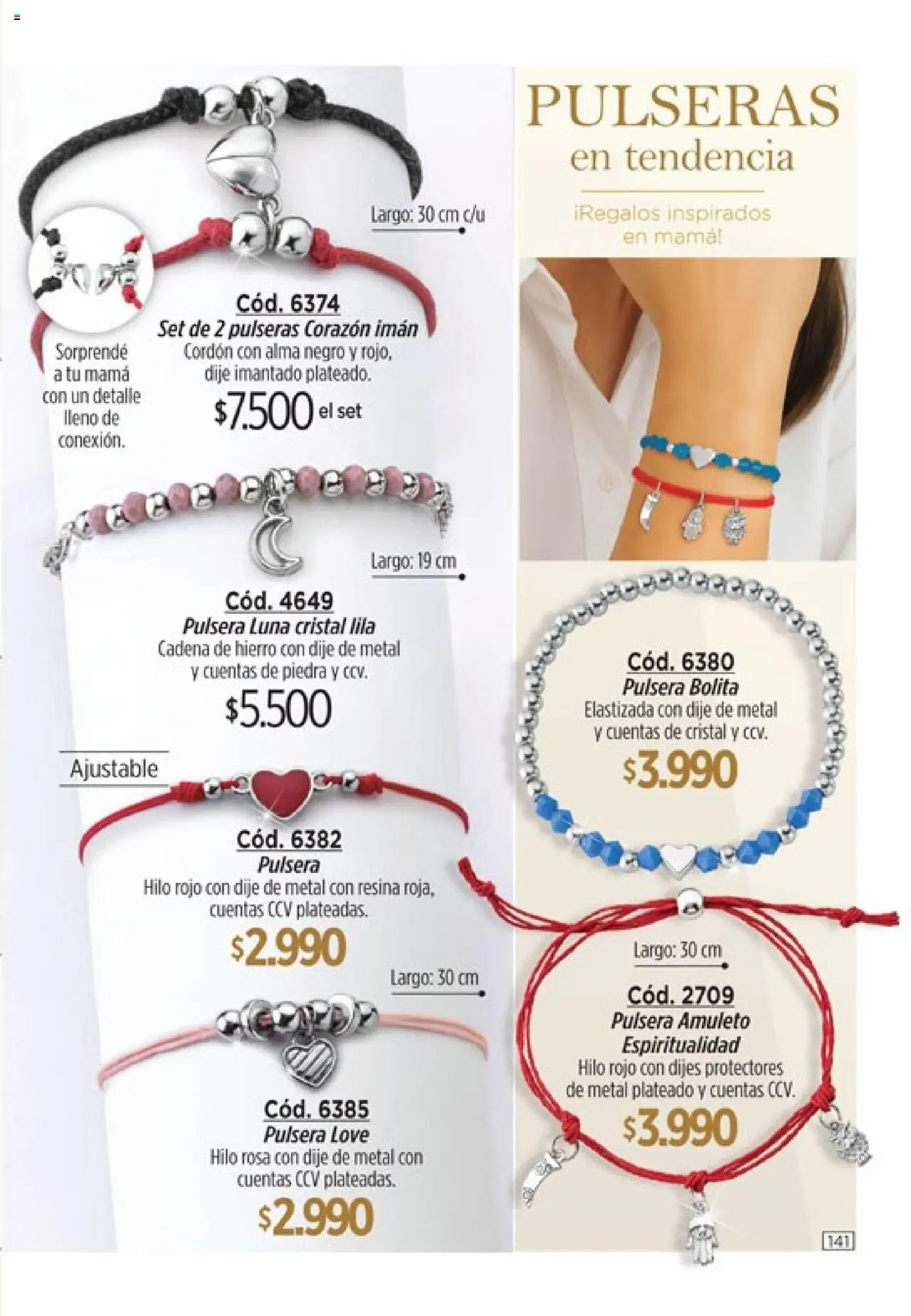 Catálogo Amodil Campaña 14 │ válido desde el 19.08.2025 | Página: 141 | Productos: Pulsera, Dije, Cadena, Imán