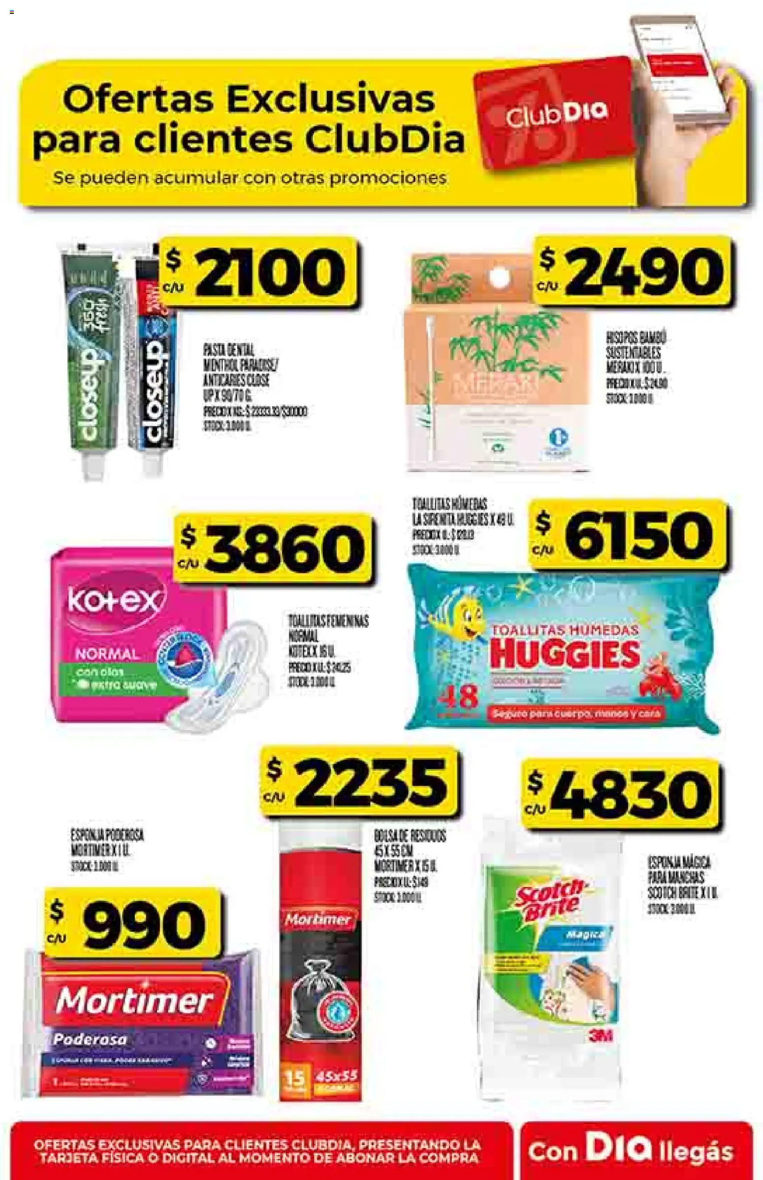 Dia - Ofertas - Salta y Jujuy │ válido desde el 15.04.2026 | Página: 36 | Productos: Toallitas húmedas, Pasta dental, Esponja, Pasta