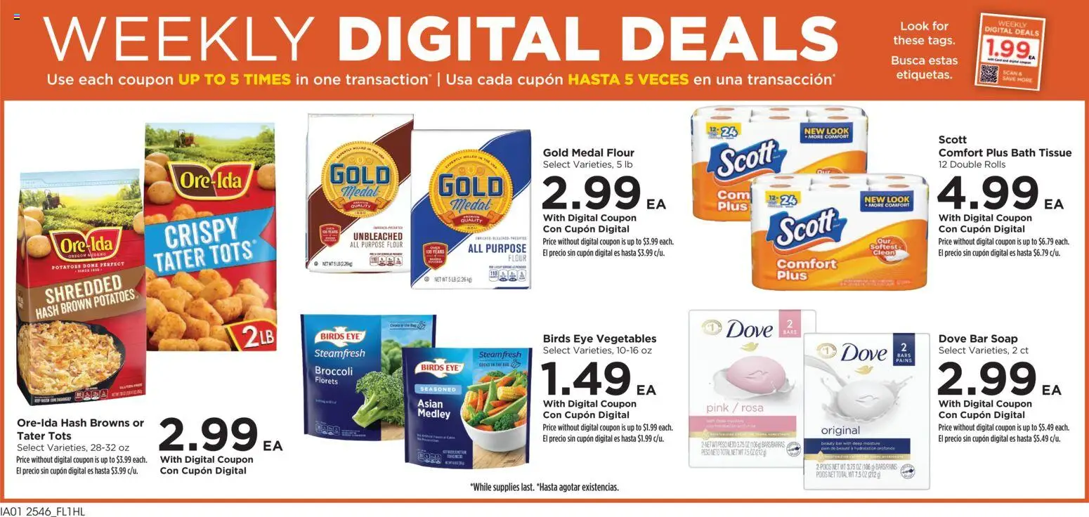 Food 4 Less Weekly Ad - valid from 17.12.2025 | Page: 2 | Products: Broccoli, Bath, Soap, Vegetables