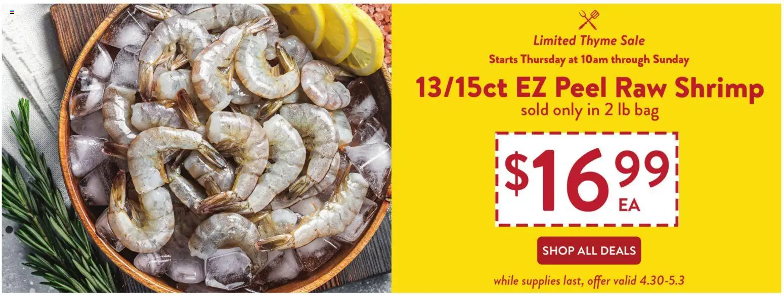 Fresh Thyme Weekly Ad - KY - valid from 29.04.2026 | Page: 1 | Products: Bag