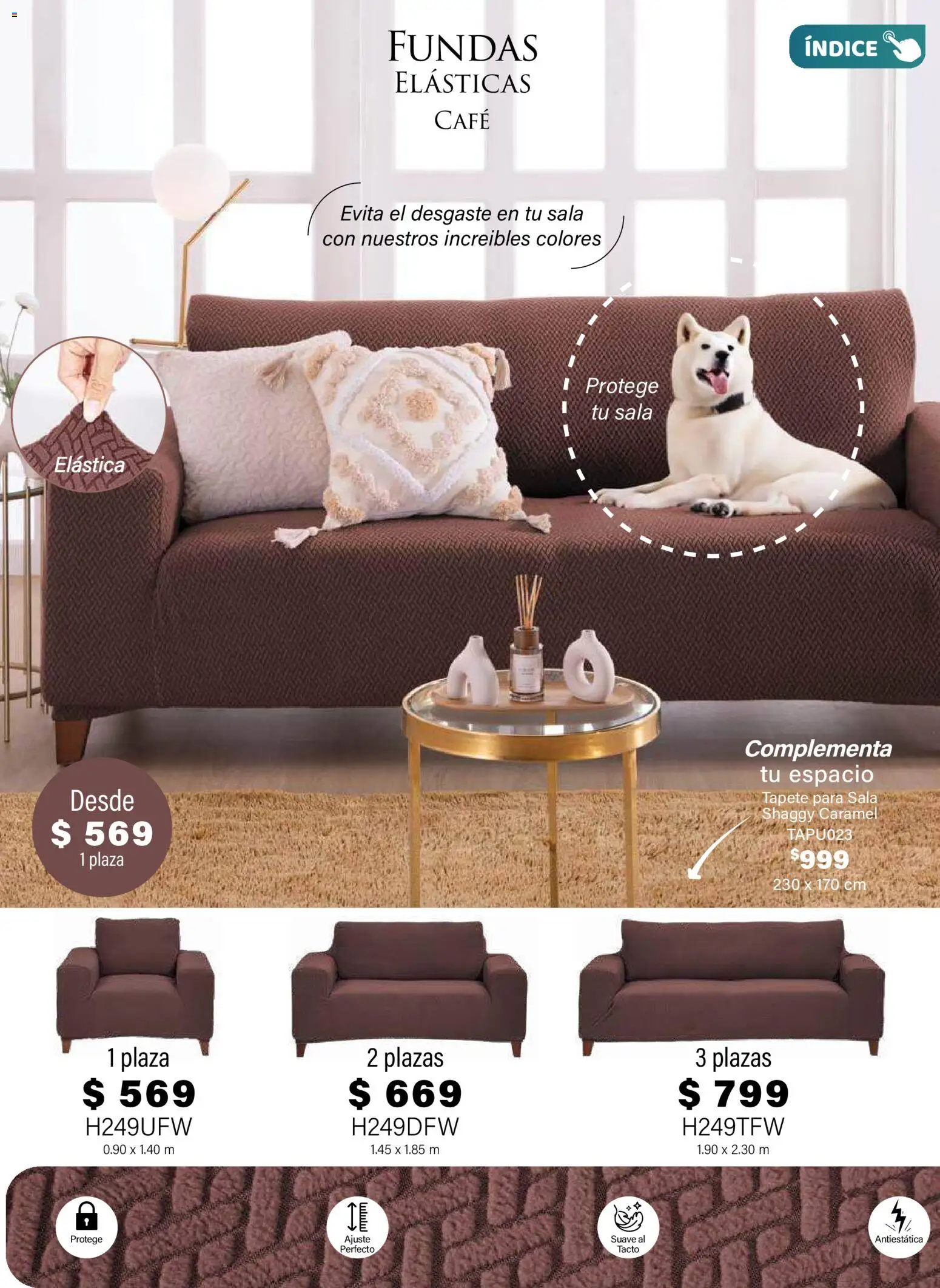 Nuevas ofertas de Colchas Concord válidas en toda la República Mexicana desde el 01.11.2025. ¡Encuentra las mejores ofertas en Colchas Concord Buen Fin! | Página: 244 | Productos: Café, Tapete