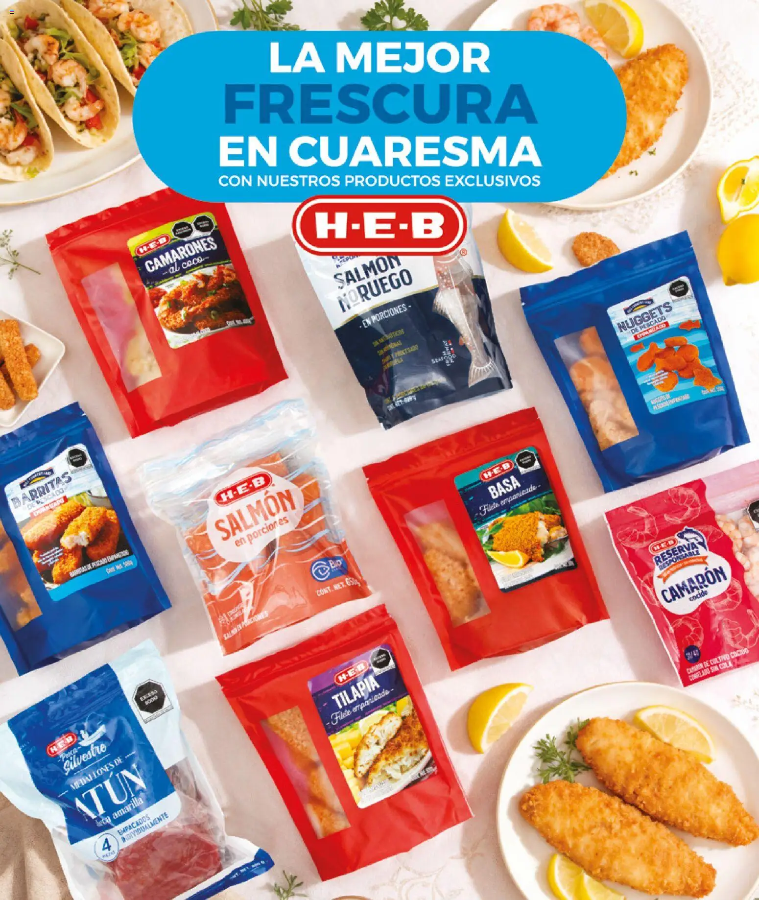 Nuevas ofertas de H-E-B válidas en toda la República Mexicana desde el 01.03.2026. ¡Encuentra las mejores ofertas en H-E-B folleto Celebra! | Página: 11 | Productos: Atún