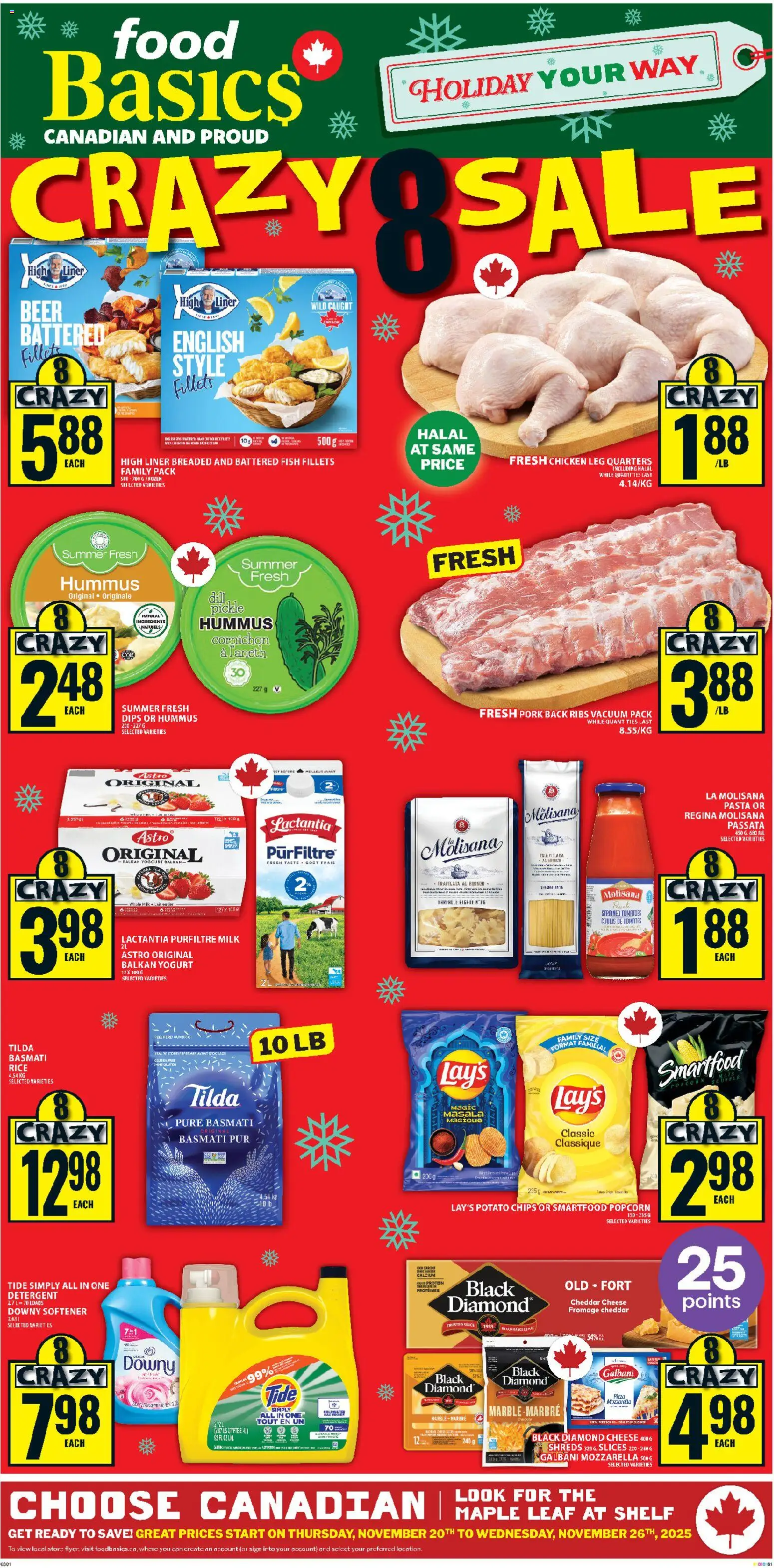 Food Basics flyer valid from 20.11.2025 | Page: 1