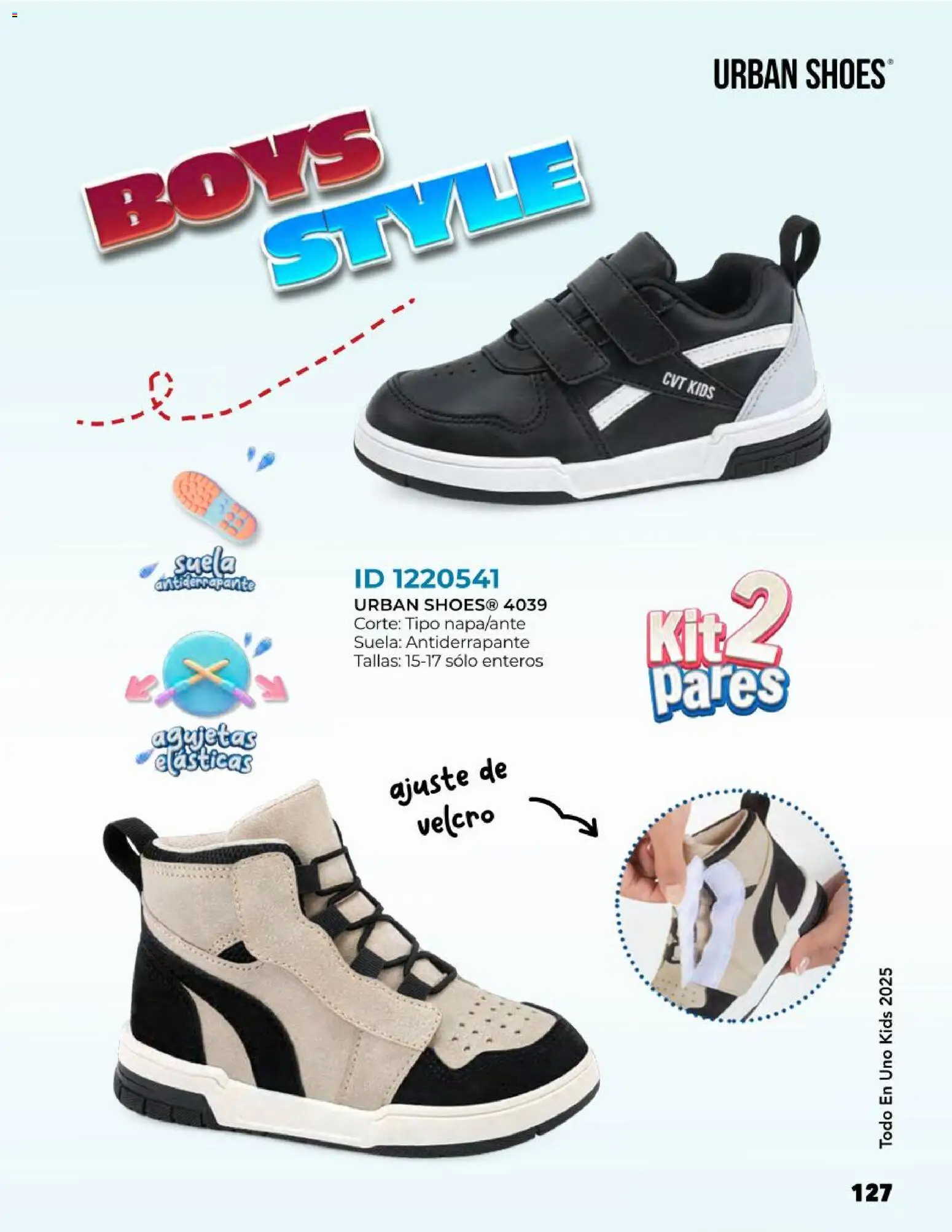 Nuevas ofertas de Price Shoes válidas en toda la República Mexicana desde el 27.10.2025. ¡Encuentra las mejores ofertas en Price Shoes catálogo Kids todo en uno! | Página: 127