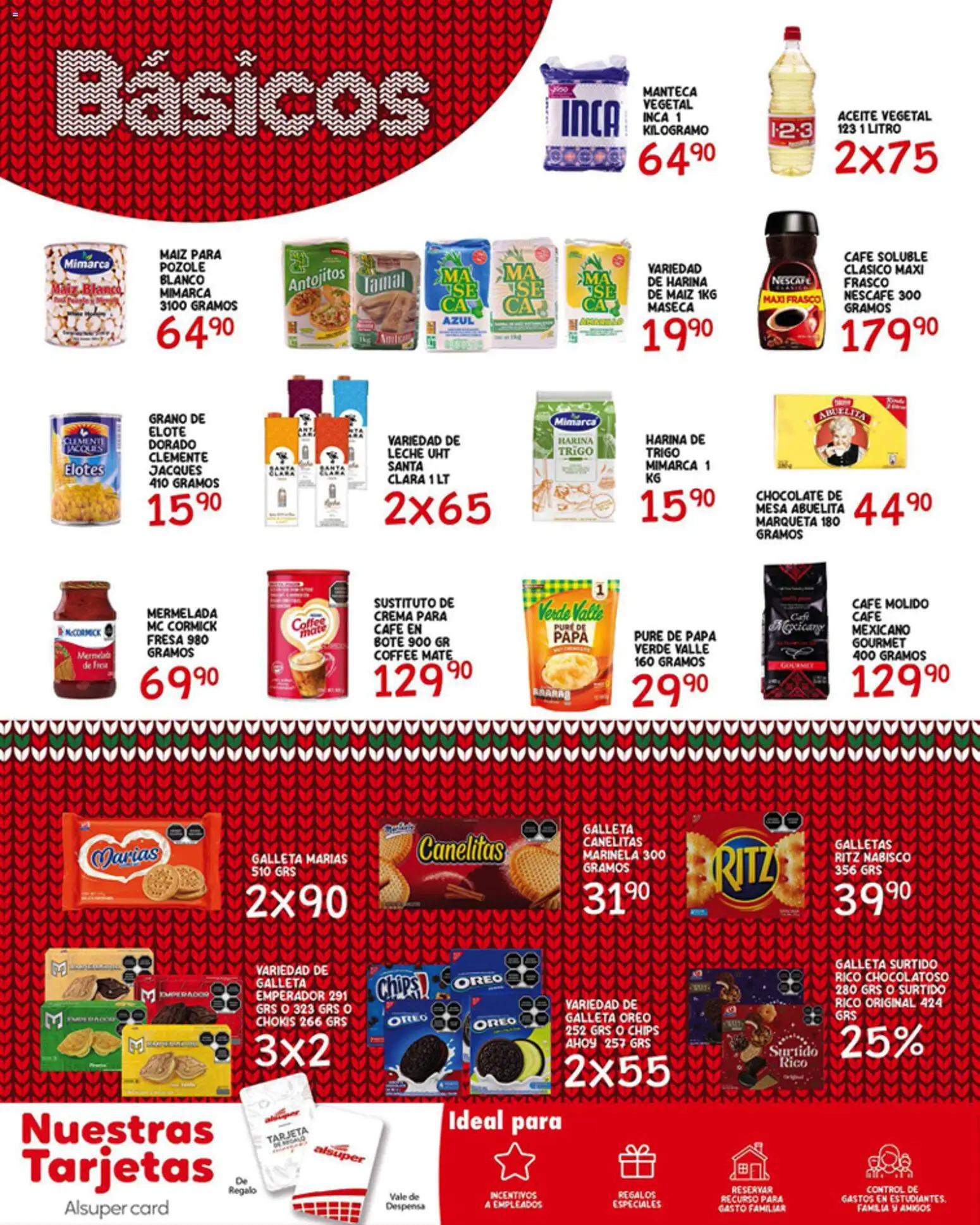 Nuevas ofertas de Alsuper válidas en toda la República Mexicana desde el 09.12.2025. ¡Encuentra las mejores ofertas en Alsuper folleto! | Página: 6 | Productos: Aceite, Café, Galletas, Mate