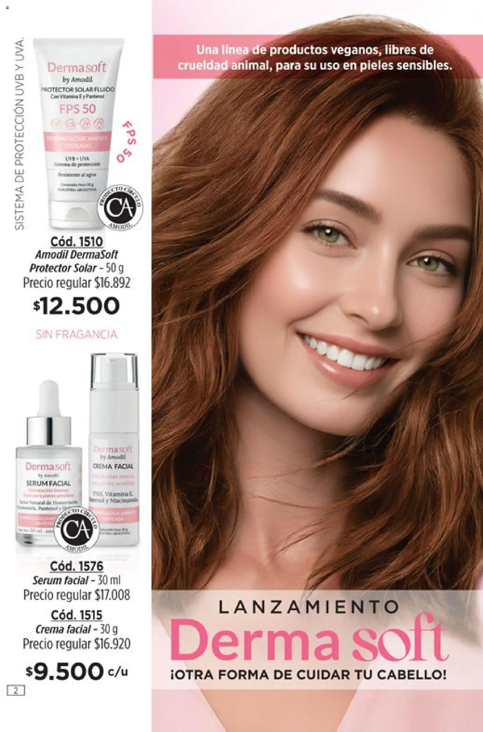 modil - Campaña 7 │ válido desde el 20.03.2026 | Página: 2 | Productos: Fragancia, Serum, Protector solar, Crema