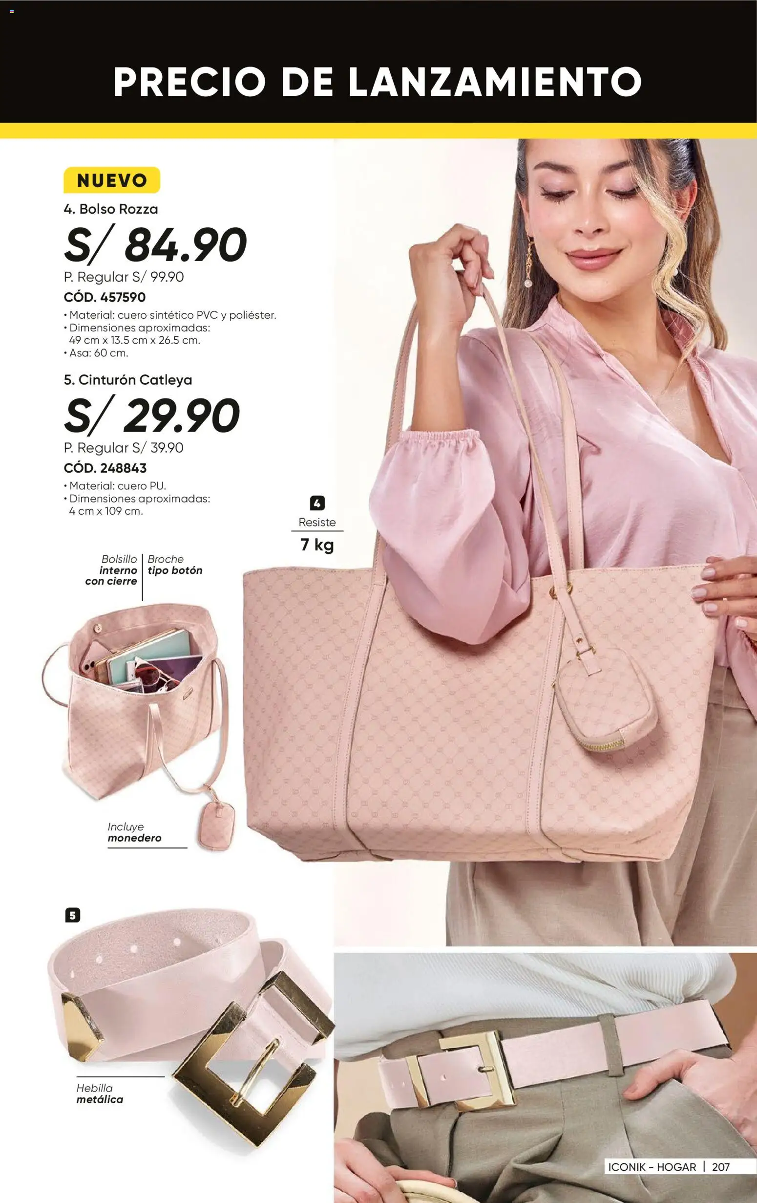 Catálogo Azzorti válido desde 14.04.2026 | Página: 211 | Productos: Bolso, Cinturón