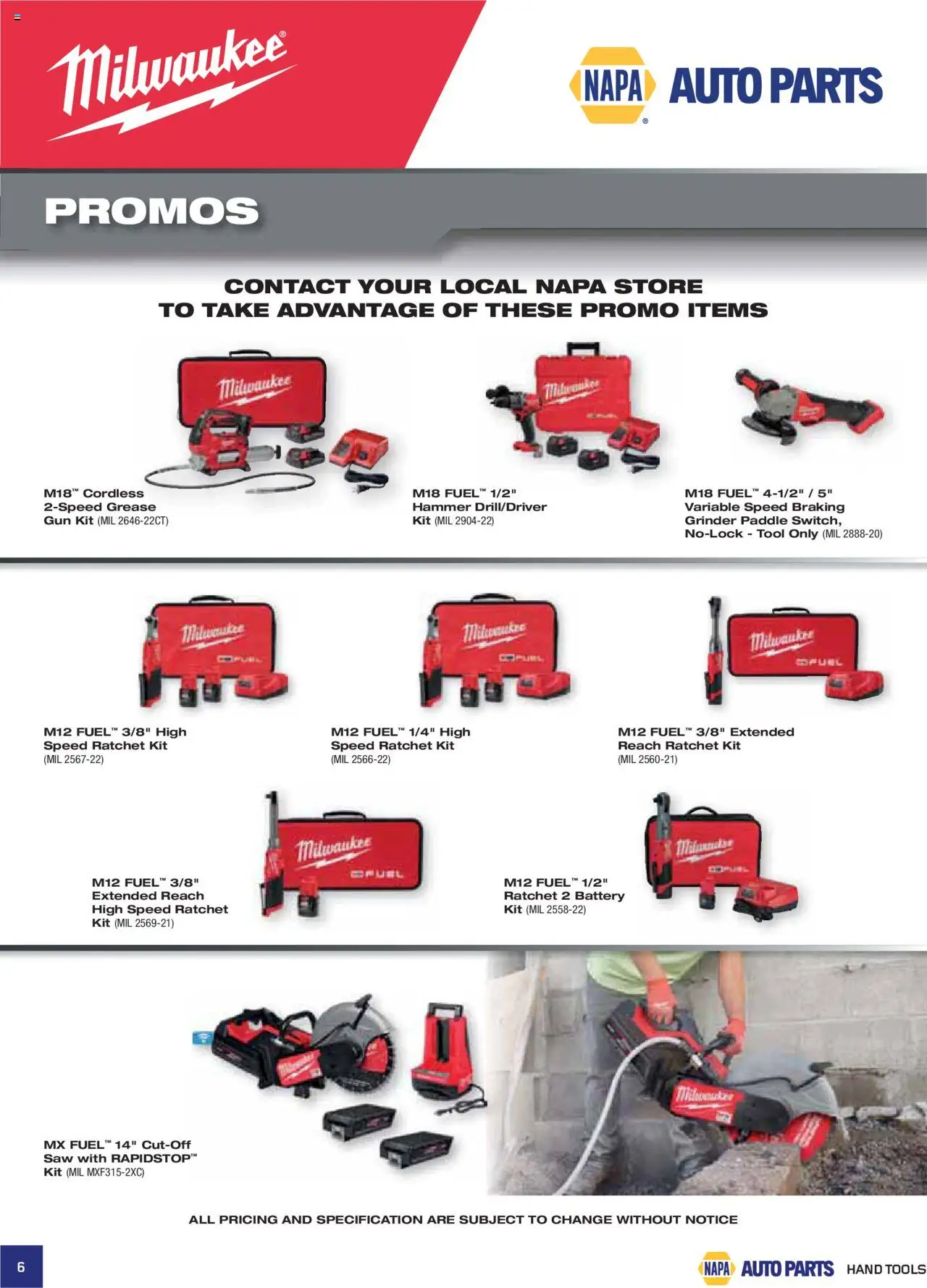 NAPA Auto Parts flyer valid from 01.07.2025 | Page: 6